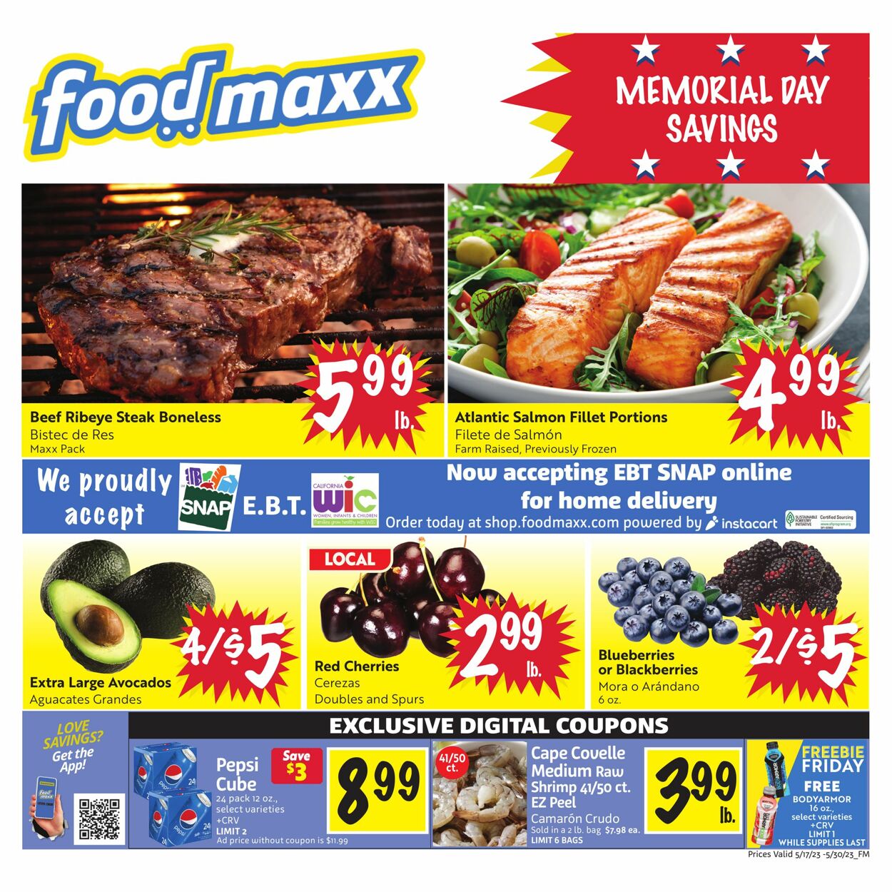 FoodMaxx Weekly Ad Circular - valid 05/17-05/30/2023