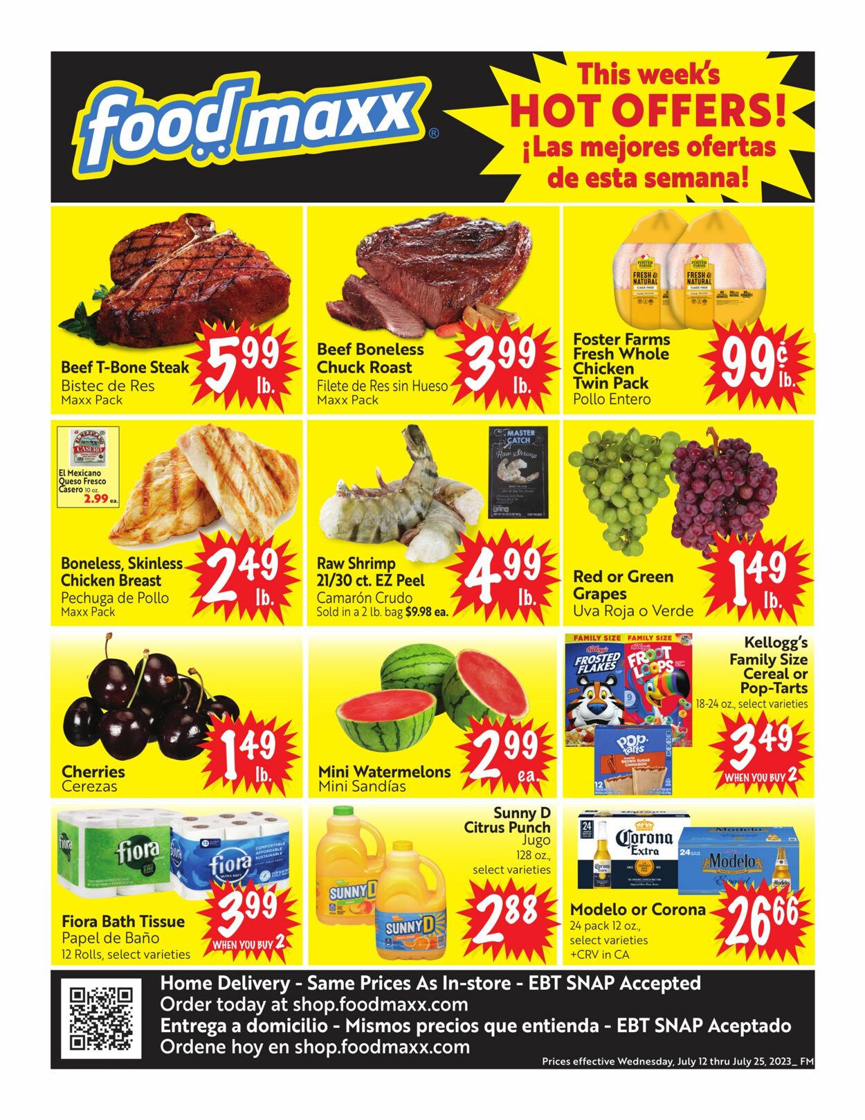 FoodMaxx Weekly Ad Circular - valid 07/12-07/25/2023