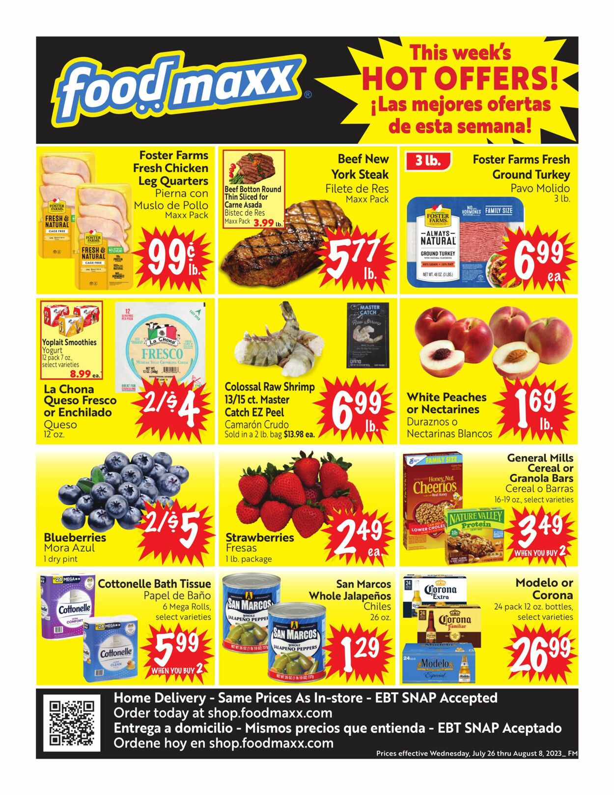 FoodMaxx Weekly Ad Circular - valid 07/26-08/08/2023
