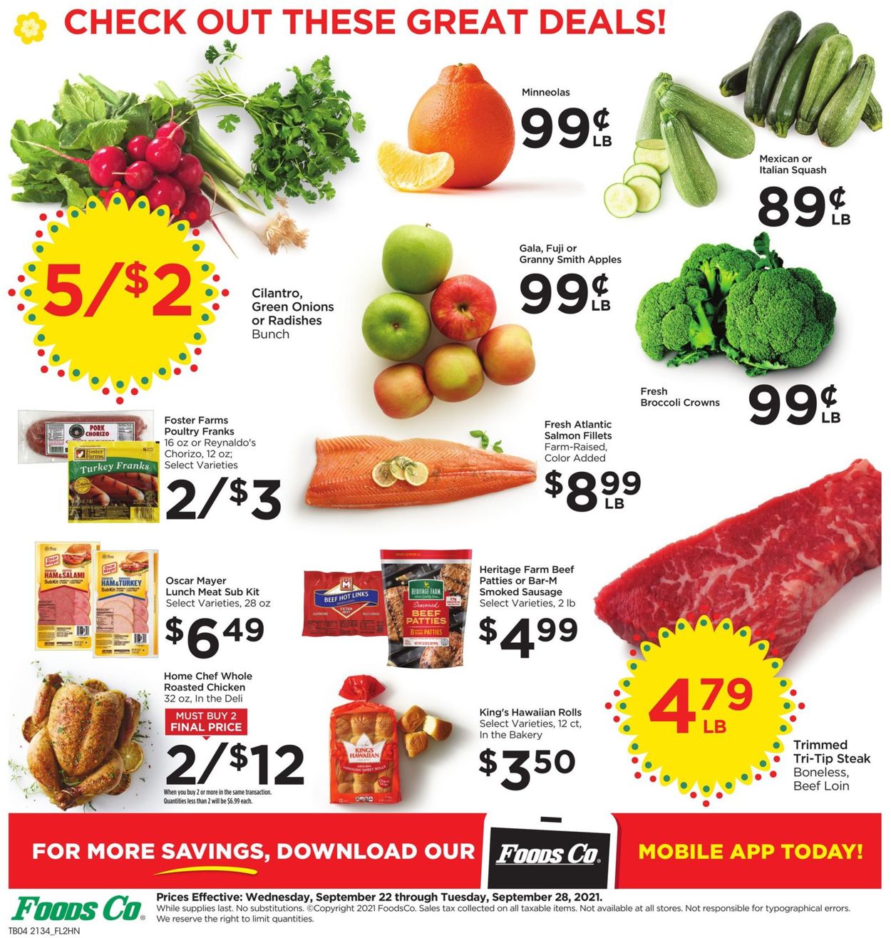 Foods Co. Weekly Ad Circular - valid 09/22-09/28/2021 (Page 4)