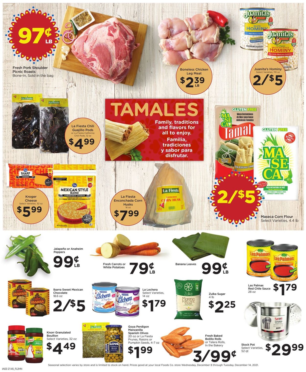 Foods Co. CHRISTMAS 2021 Weekly Ad Circular - valid 12/08-12/14/2021 (Page 5)