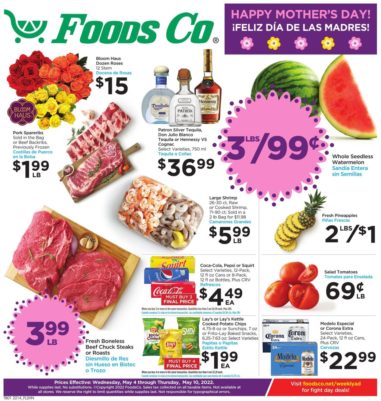 Foods Co. Weekly Ad Circular - valid 05/04-05/10/2022