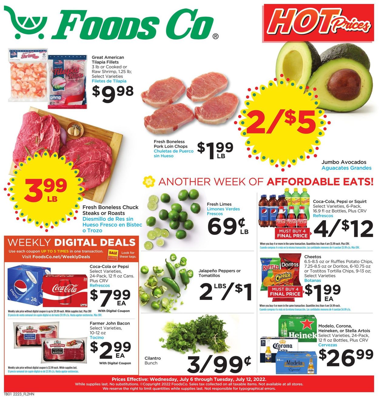 Foods Co. Weekly Ad Circular - valid 07/06-07/12/2022