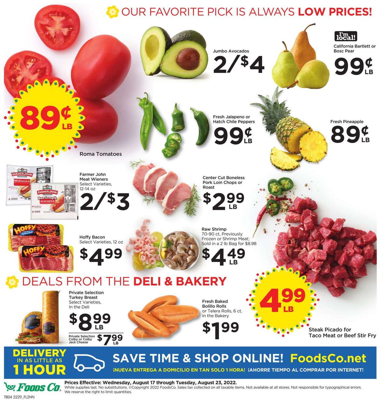 Foods Co. Weekly Ad Circular - valid 08/17-08/23/2022 (Page 7)