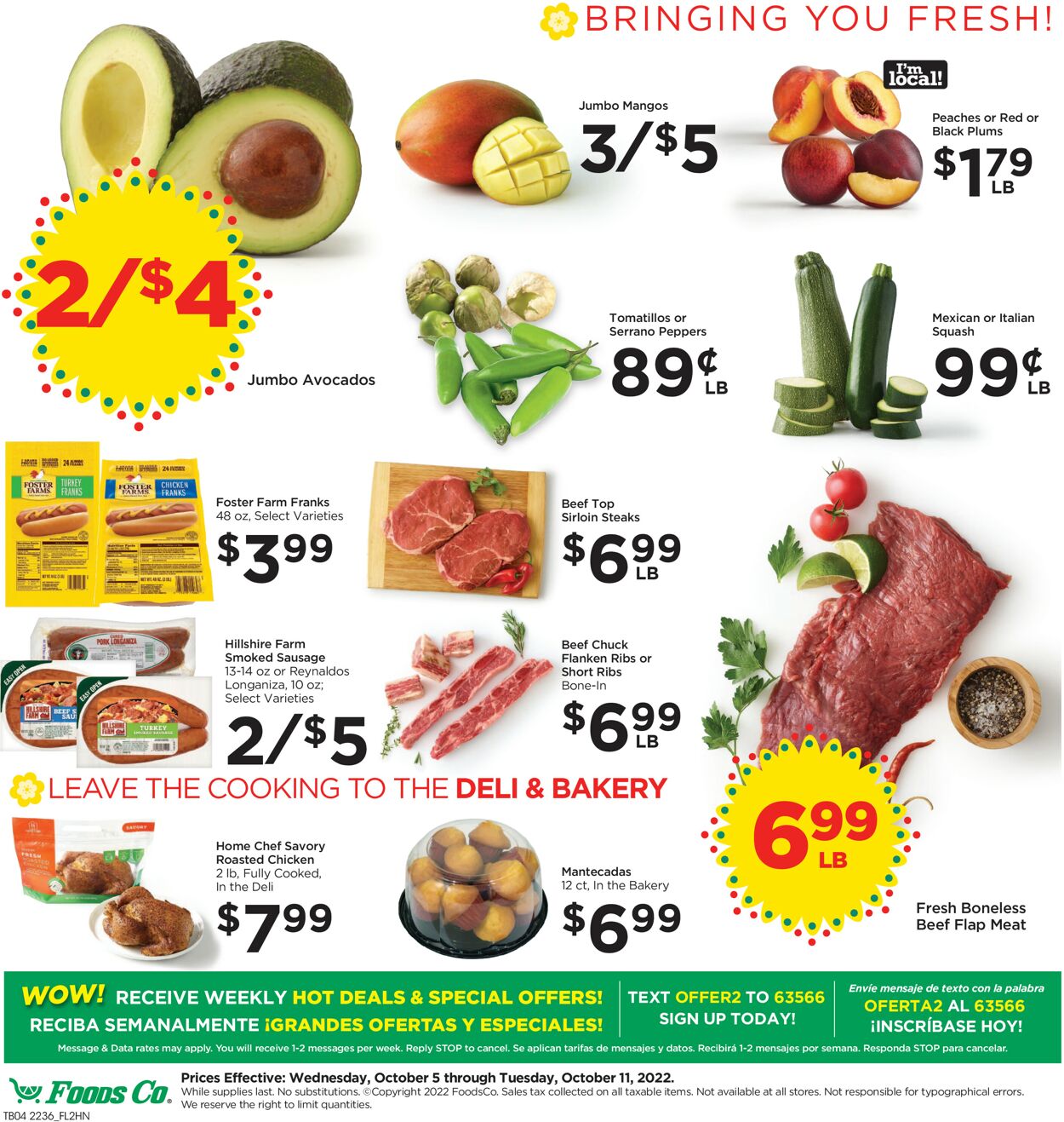Foods Co. Weekly Ad Circular - valid 10/05-10/11/2022 (Page 6)