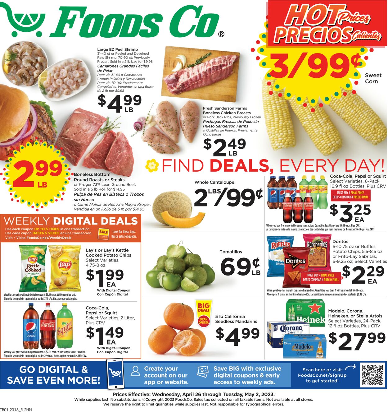 Foods Co. Weekly Ad Circular - valid 04/26-05/02/2023