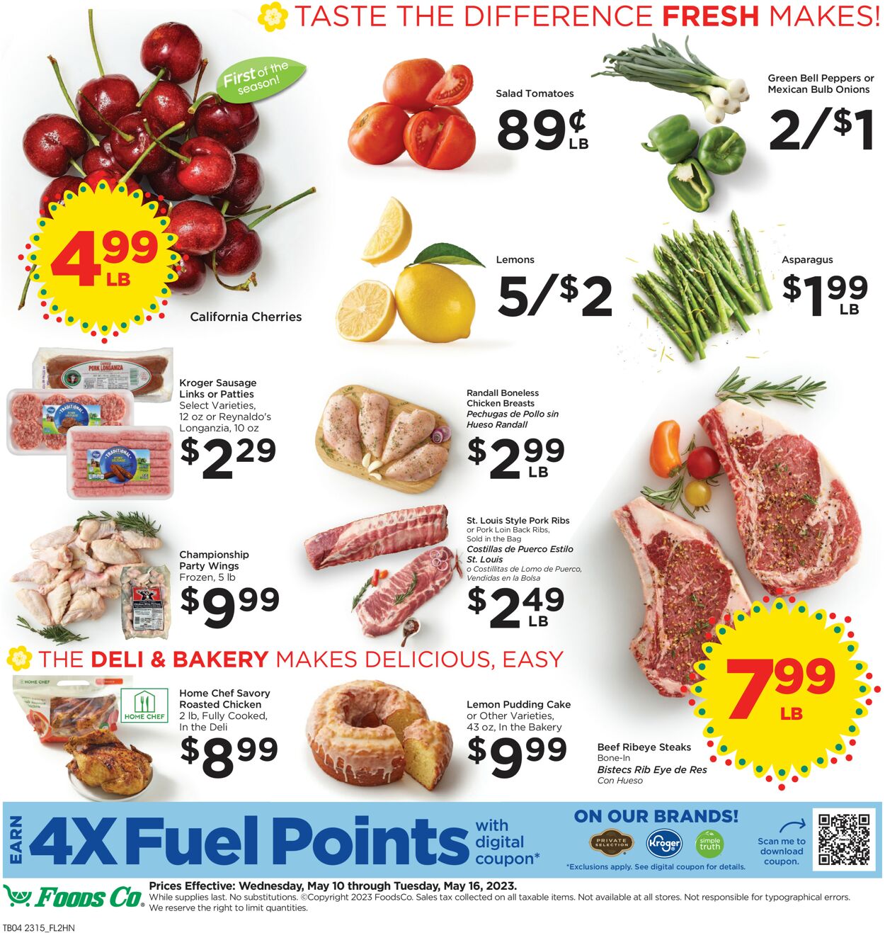 Foods Co. Weekly Ad Circular - valid 05/10-05/16/2023 (Page 6)