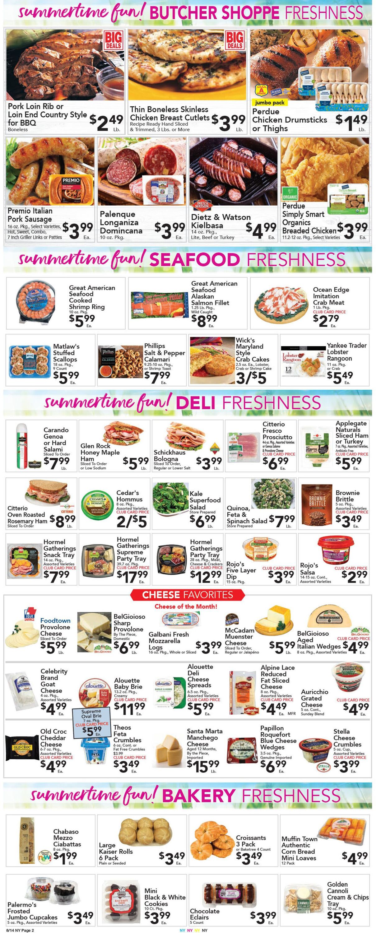 Foodtown Weekly Ad Circular - valid 08/14-08/20/2020 (Page 4)