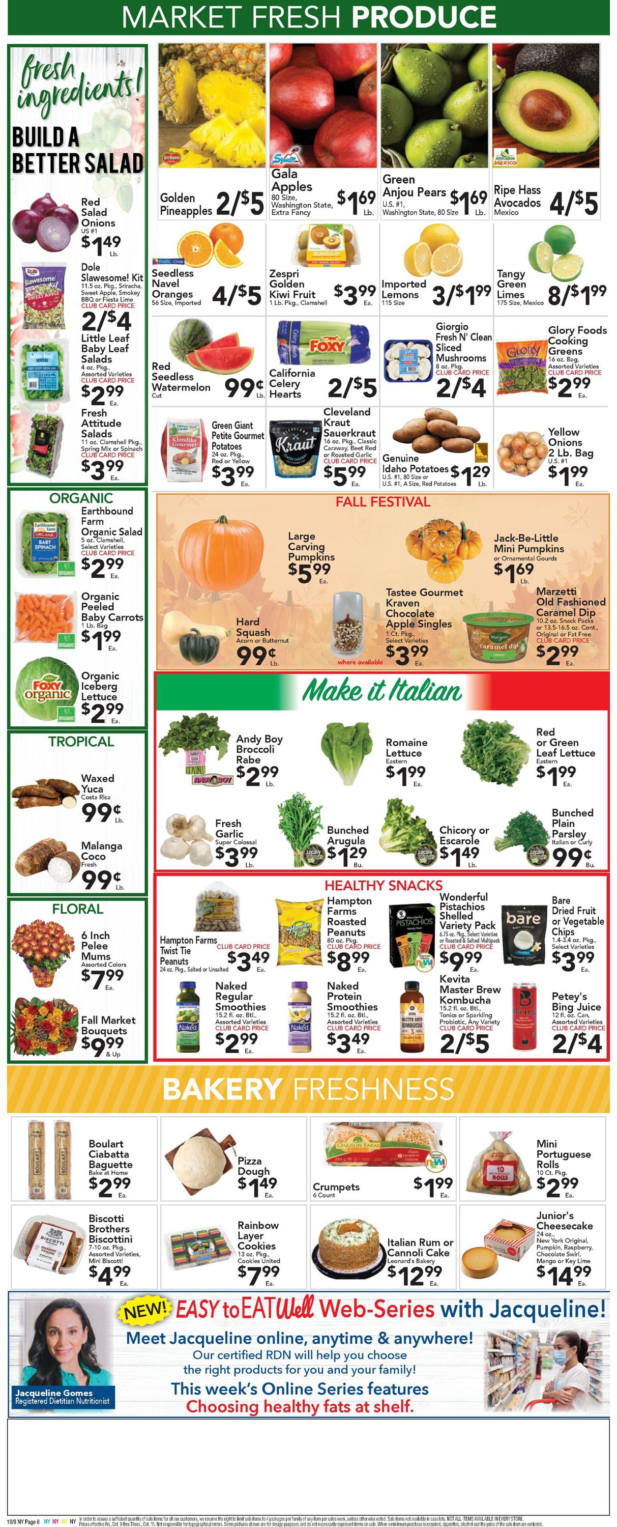 Foodtown Weekly Ad Circular - valid 10/09-10/15/2020 (Page 8)