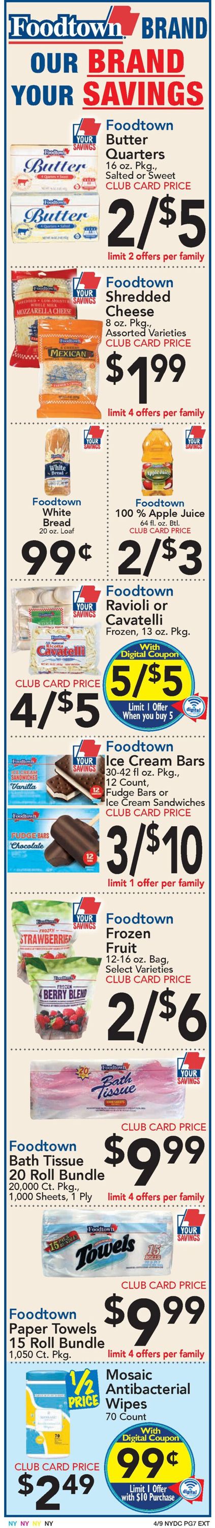 Foodtown Weekly Ad Circular - valid 04/09-04/15/2021 (Page 2)