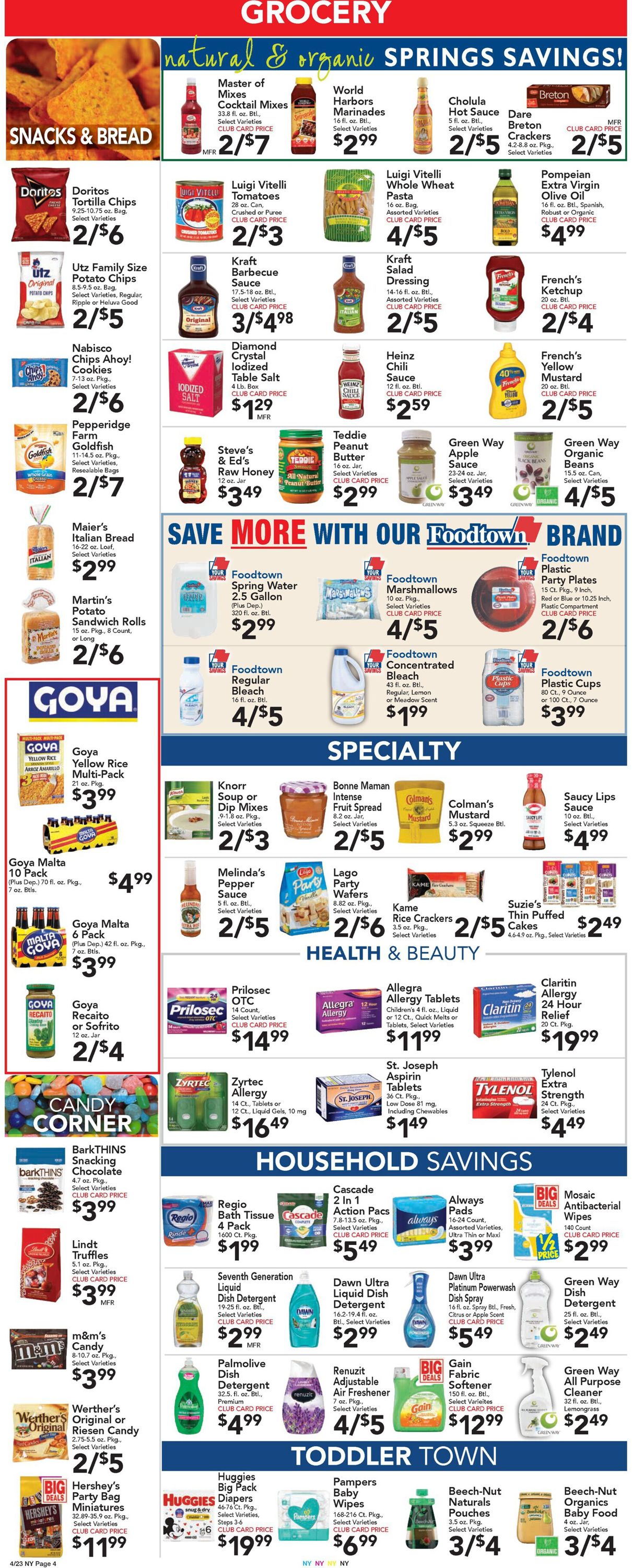 Foodtown Weekly Ad Circular - valid 04/23-04/29/2021 (Page 6)