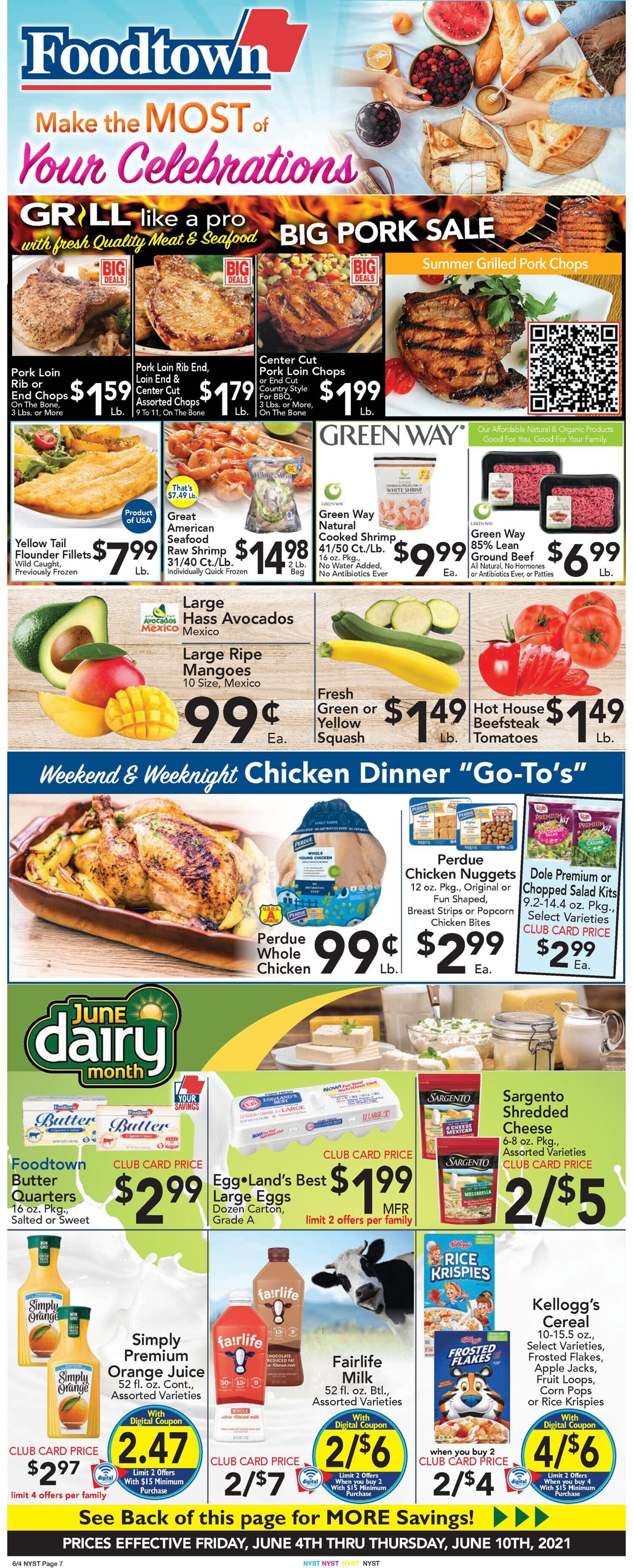 Foodtown Weekly Ad Circular - valid 06/04-06/10/2021