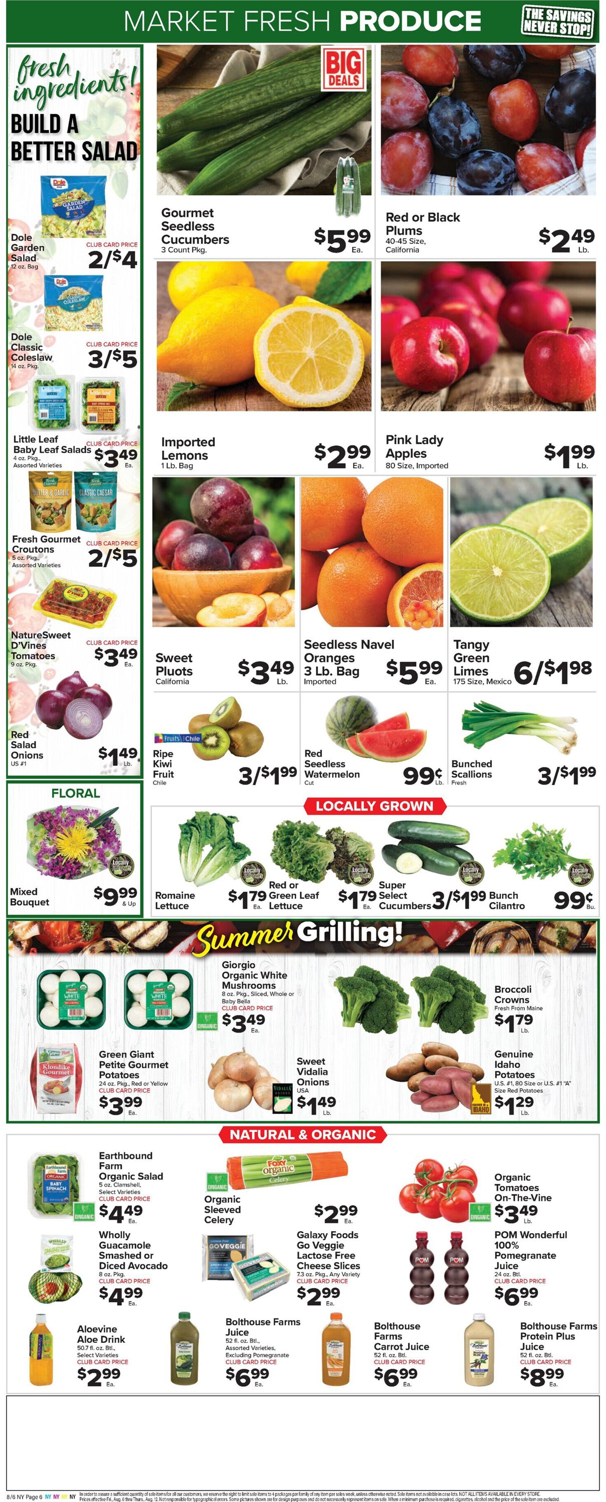 Foodtown Weekly Ad Circular - valid 08/06-08/12/2021 (Page 8)