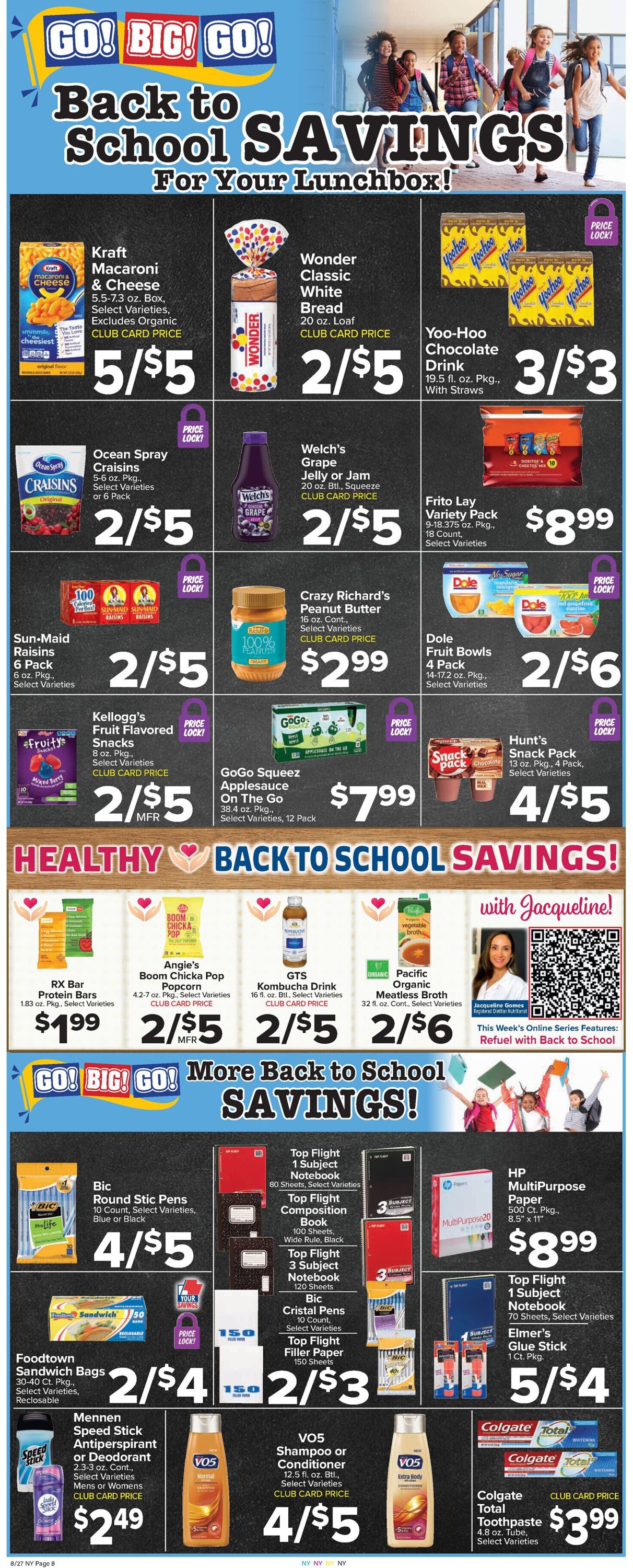 Foodtown Weekly Ad Circular - valid 08/27-09/02/2021 (Page 2)