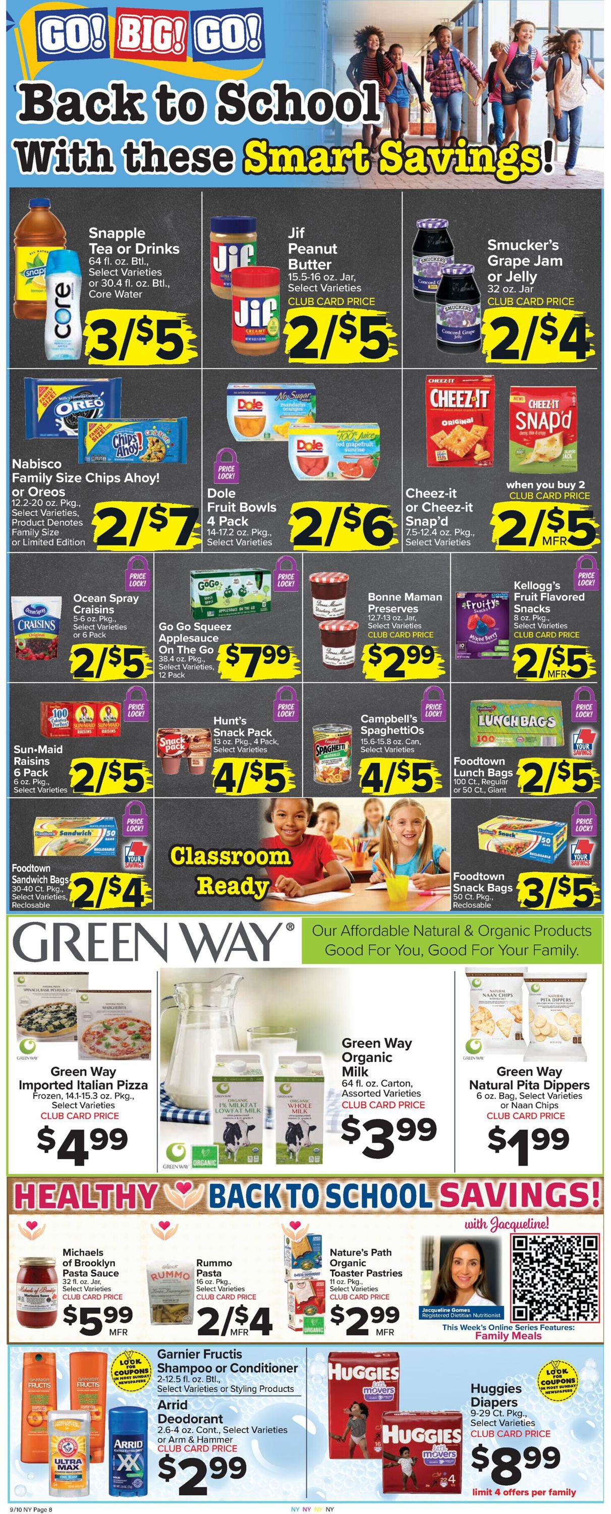 Foodtown Weekly Ad Circular - valid 09/10-09/16/2021 (Page 2)