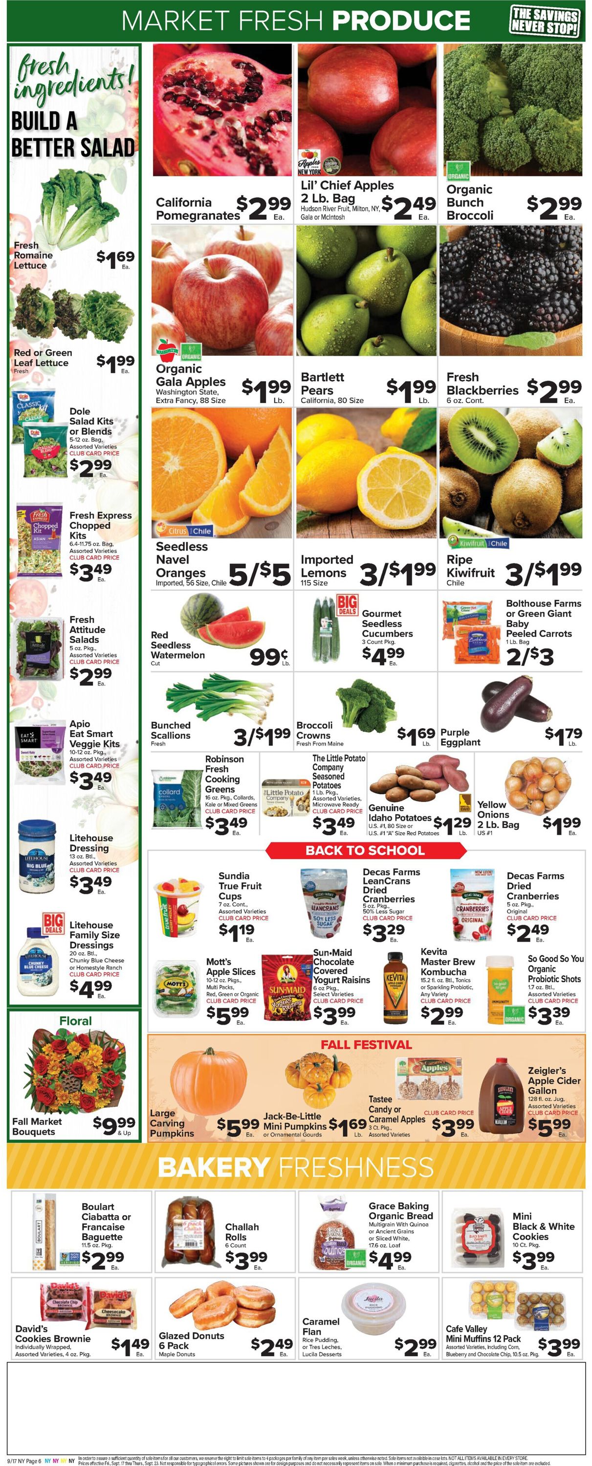 Foodtown Weekly Ad Circular - valid 09/17-09/23/2021 (Page 8)