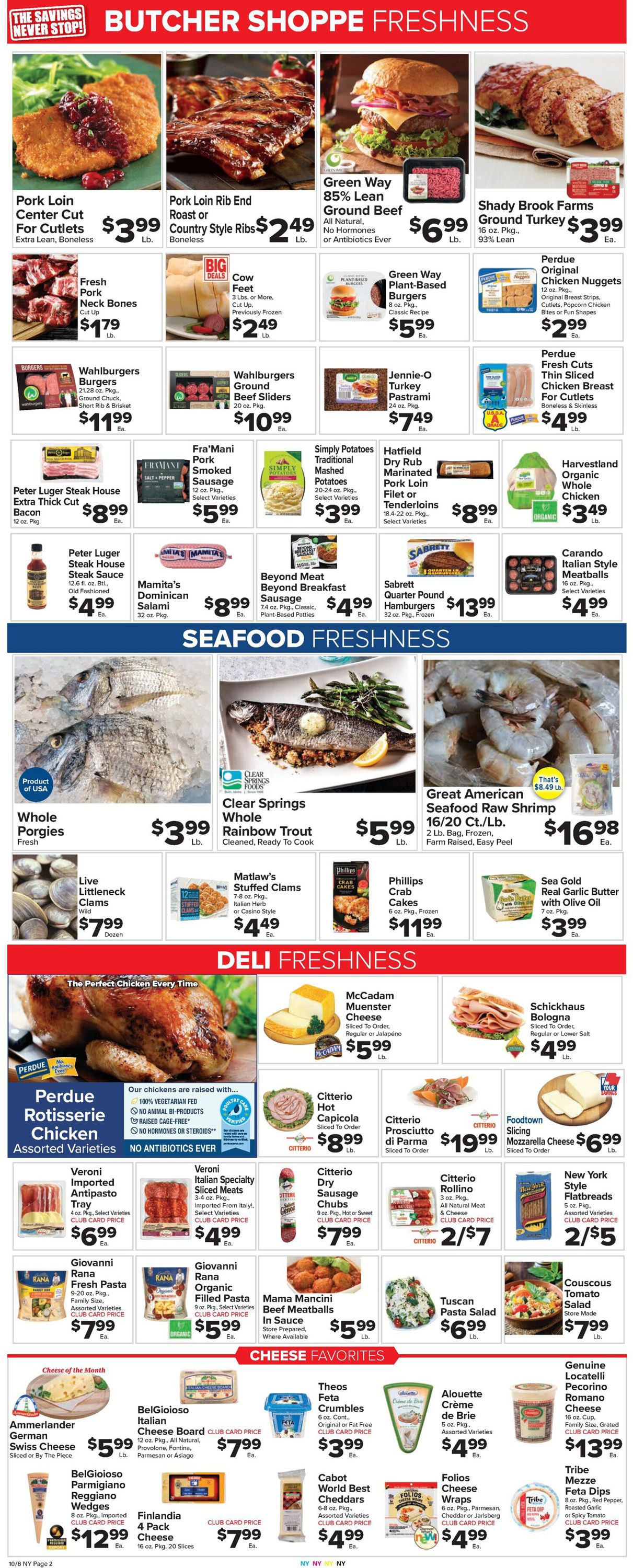 Foodtown Weekly Ad Circular - valid 10/08-10/14/2021 (Page 4)