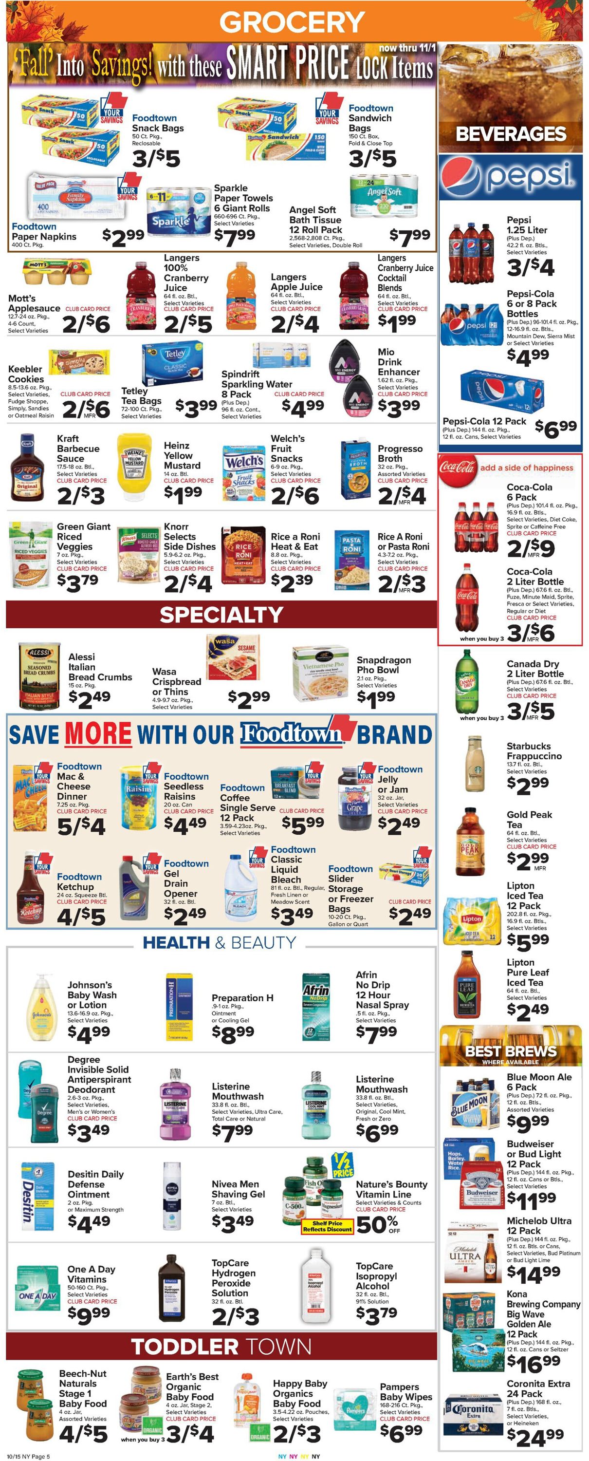 Foodtown Weekly Ad Circular - valid 10/15-10/21/2021 (Page 7)