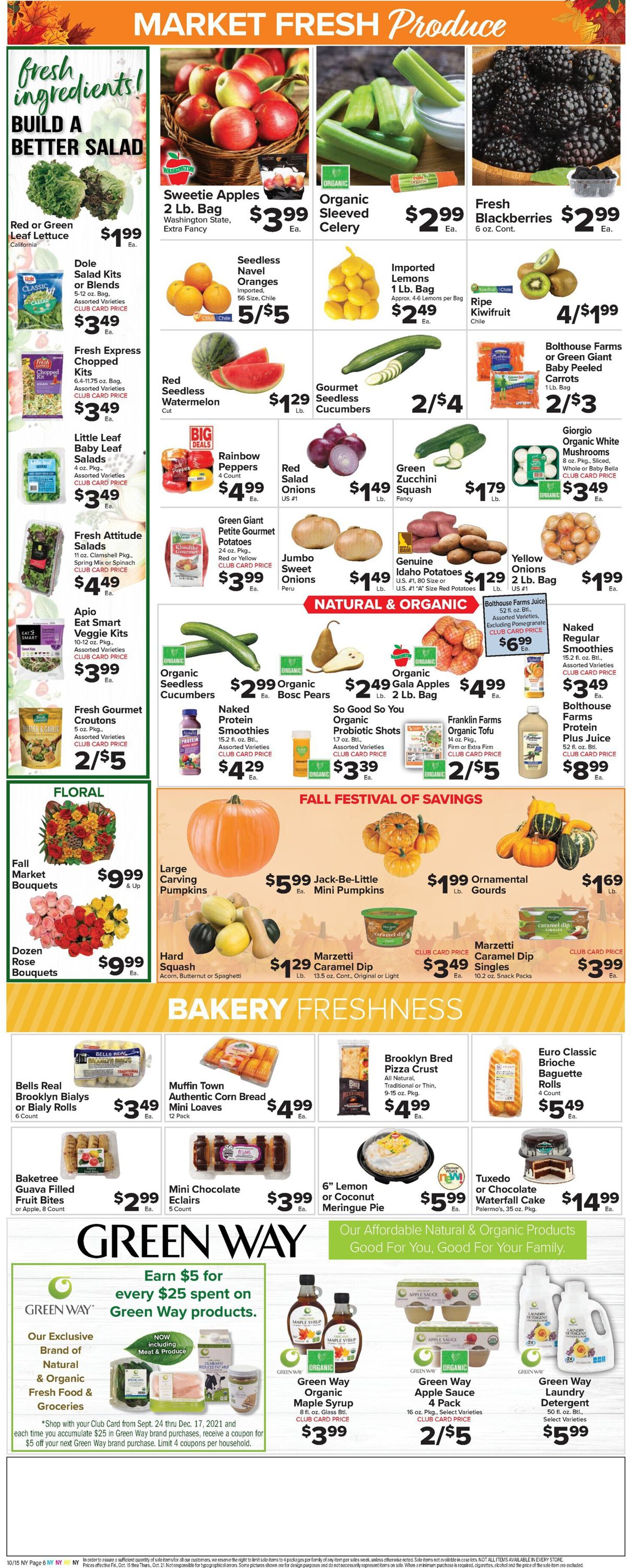 Foodtown Weekly Ad Circular - valid 10/15-10/21/2021 (Page 8)