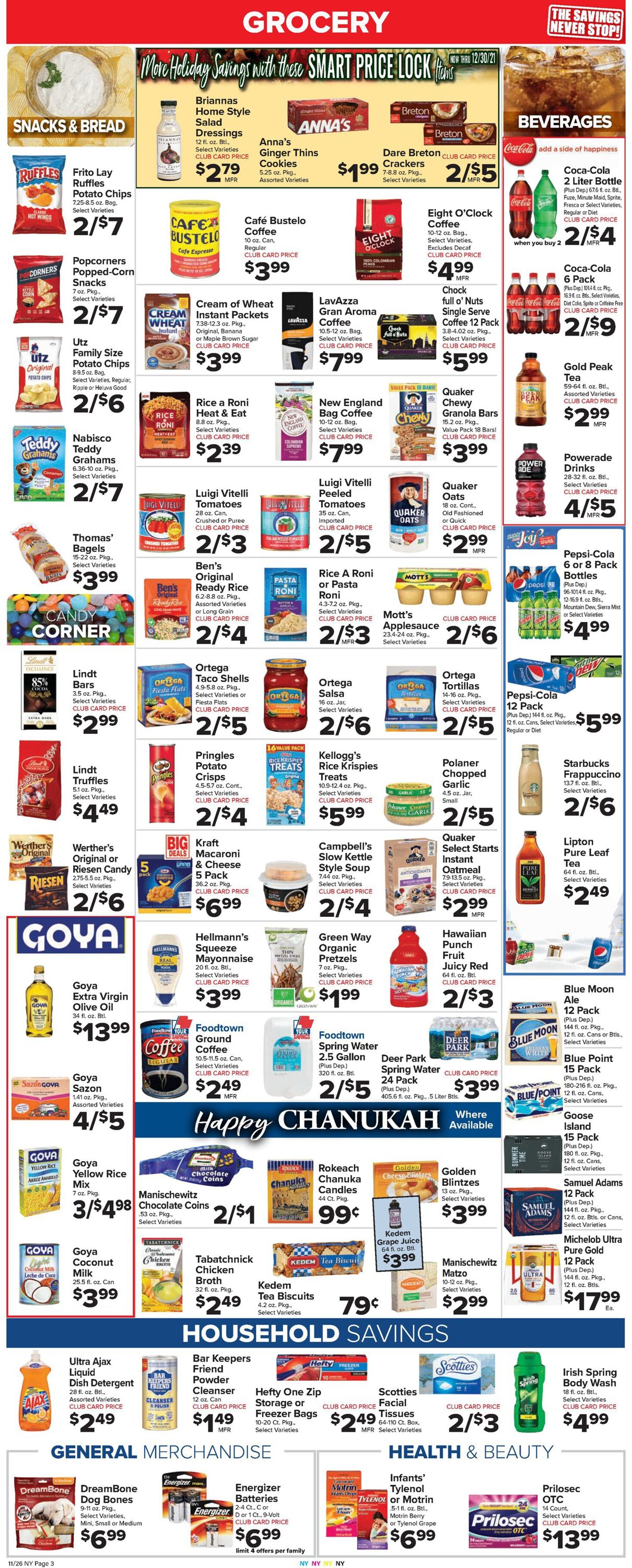 Foodtown Weekly Ad Circular - valid 11/26-12/02/2021 (Page 5)