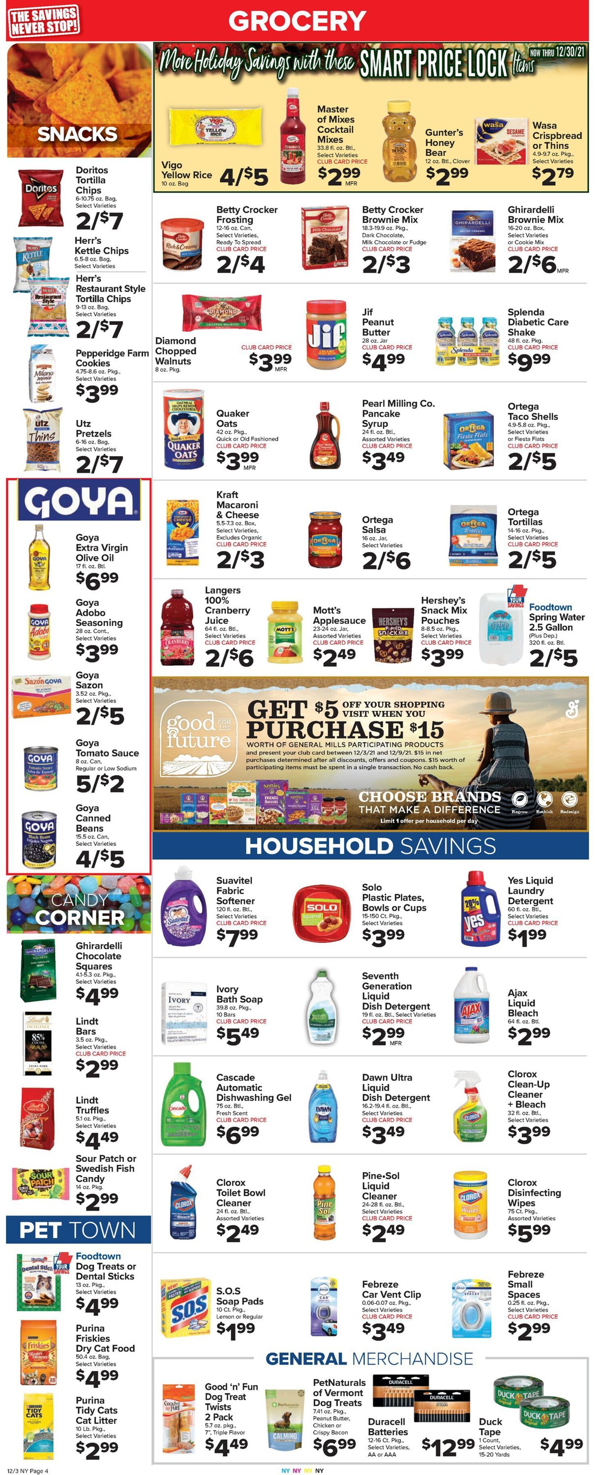 Foodtown HOLIDAY 2021 Weekly Ad Circular - valid 12/03-12/09/2021 (Page 6)