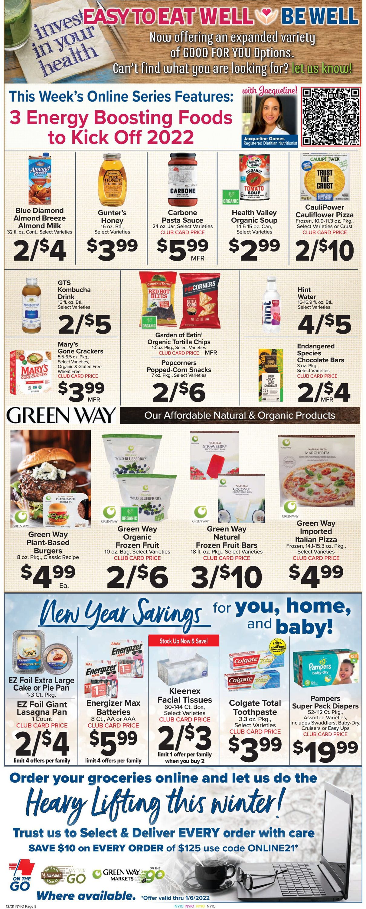 Foodtown Weekly Ad Circular - valid 12/31-01/06/2022 (Page 2)