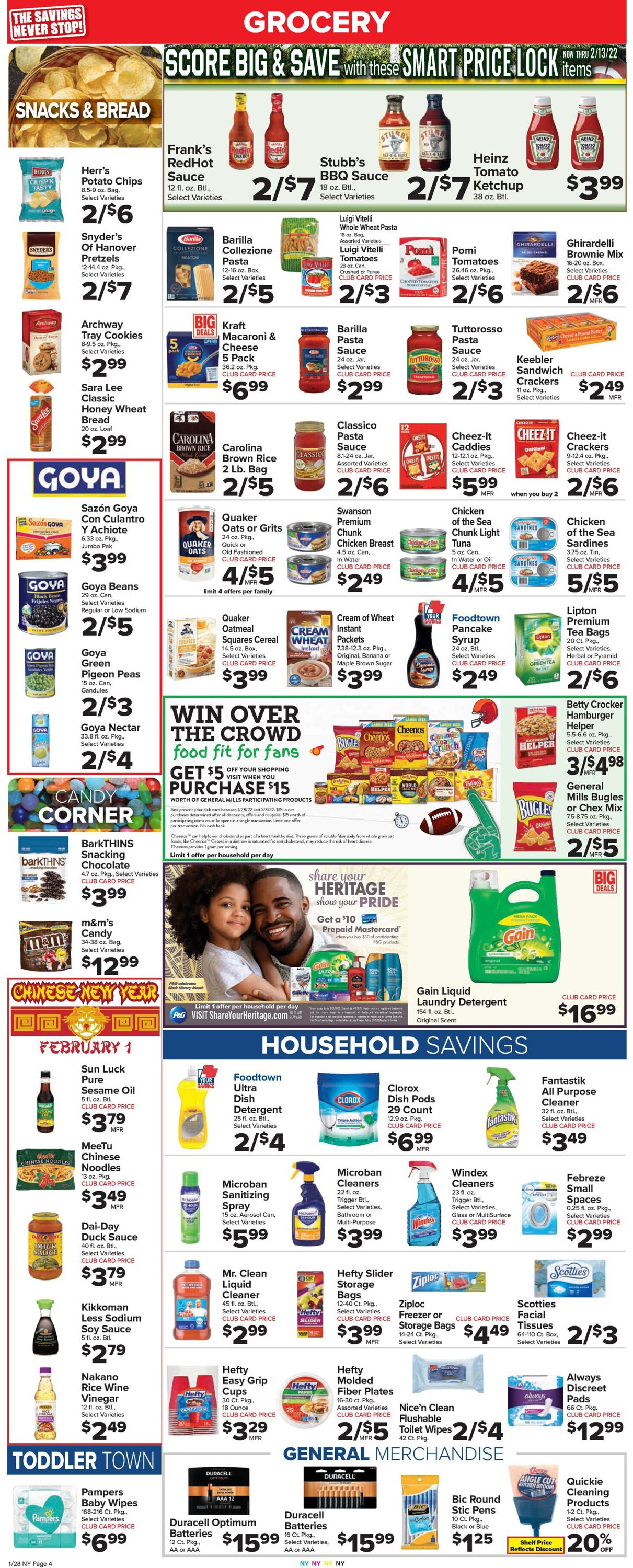 Foodtown Weekly Ad Circular - valid 01/28-02/03/2022 (Page 6)