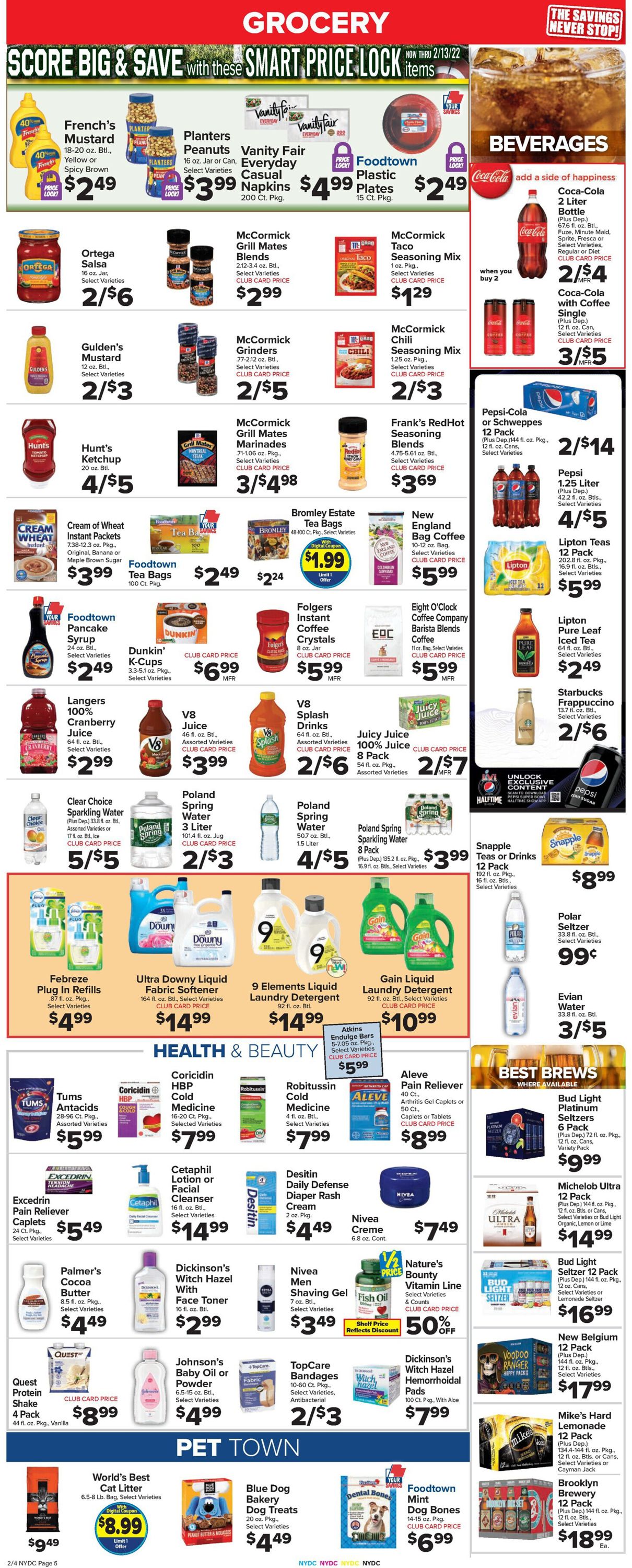 Foodtown Weekly Ad Circular - valid 02/04-02/10/2022 (Page 7)