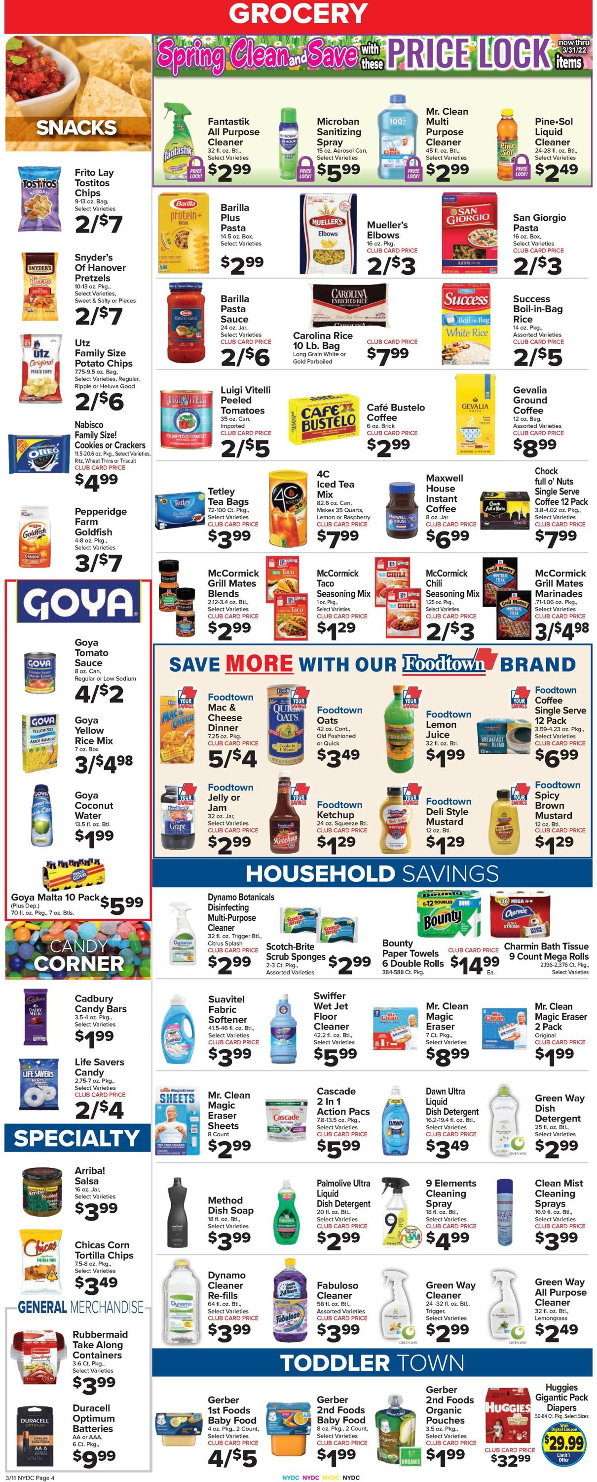 Foodtown Weekly Ad Circular - valid 03/11-03/17/2022 (Page 6)