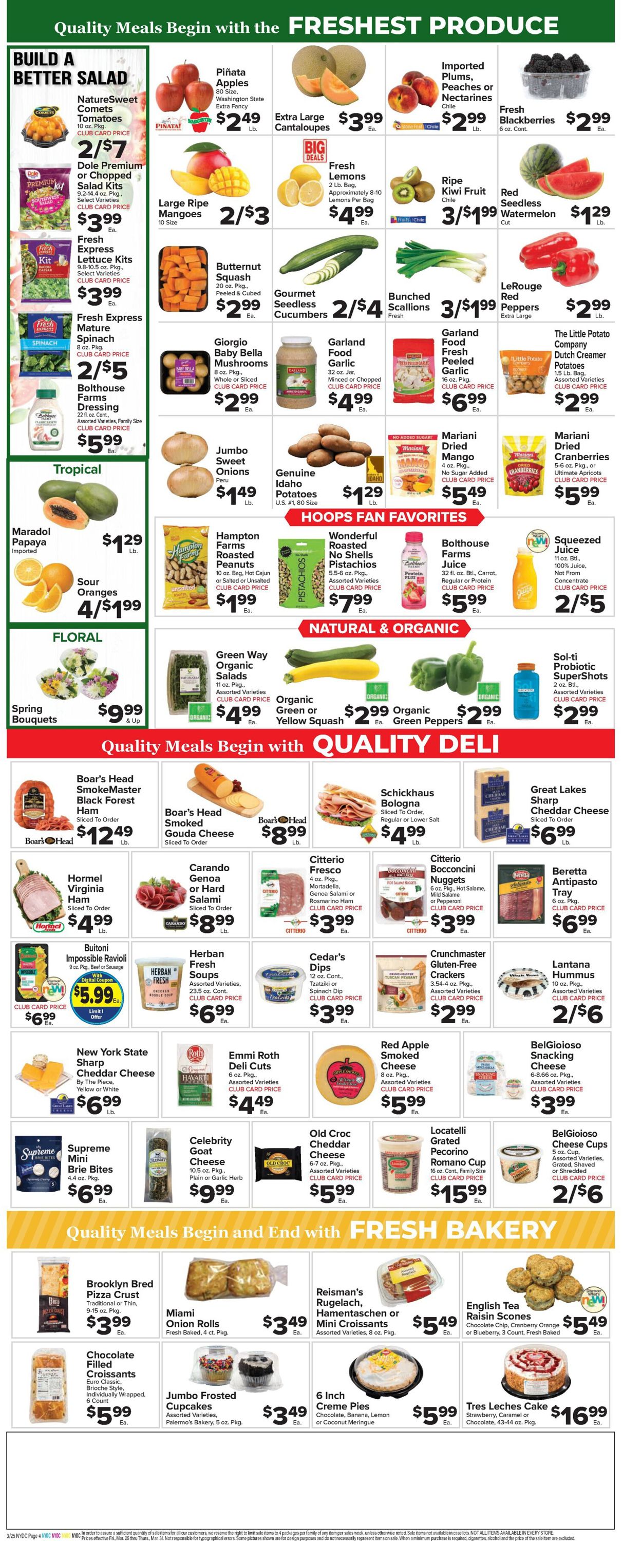 Foodtown Weekly Ad Circular - valid 03/25-03/31/2022 (Page 6)