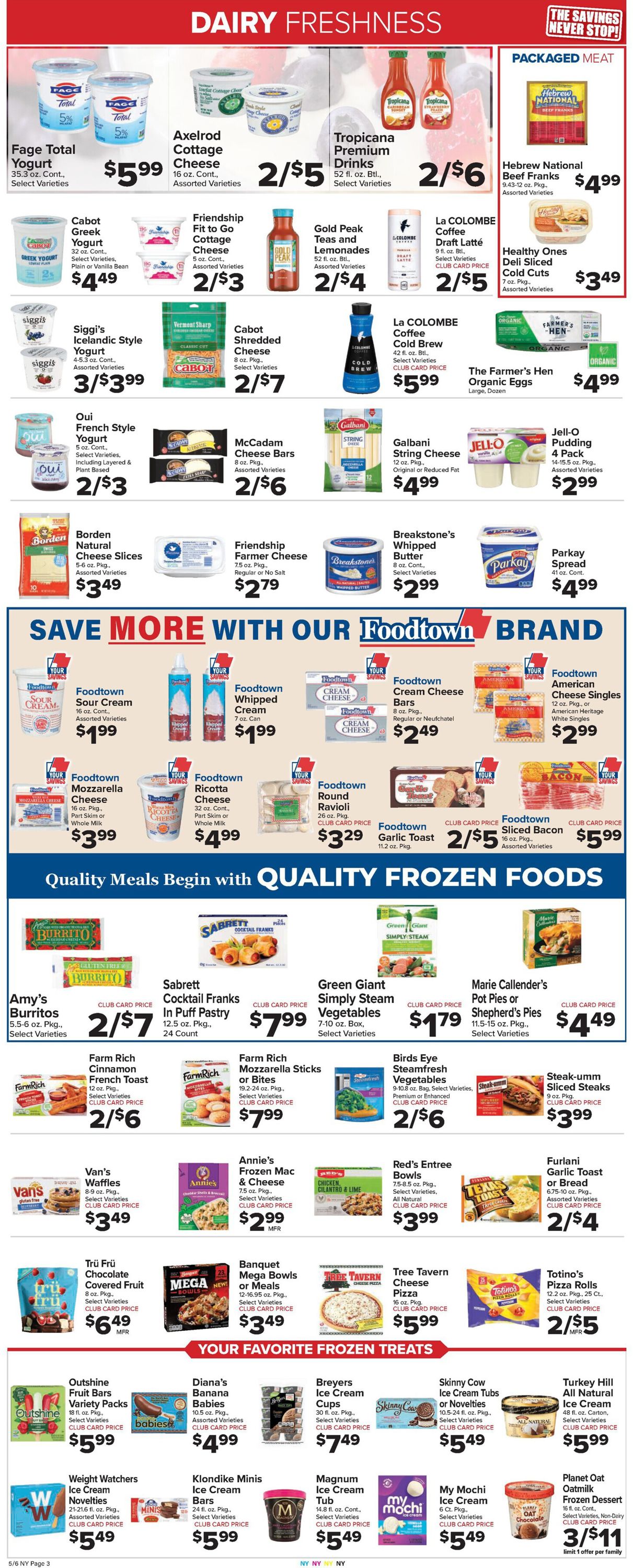 Foodtown Weekly Ad Circular - valid 05/06-05/12/2022 (Page 5)