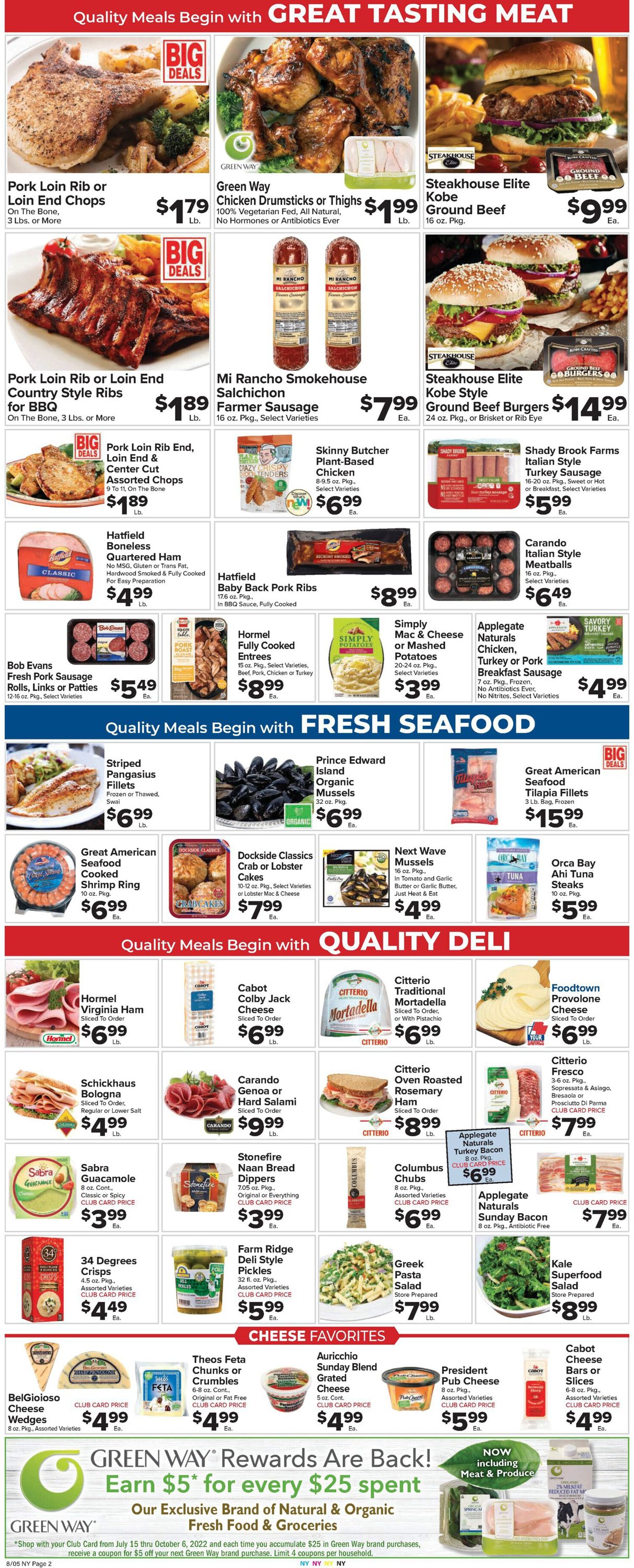 Foodtown Weekly Ad Circular - valid 08/05-08/11/2022 (Page 4)
