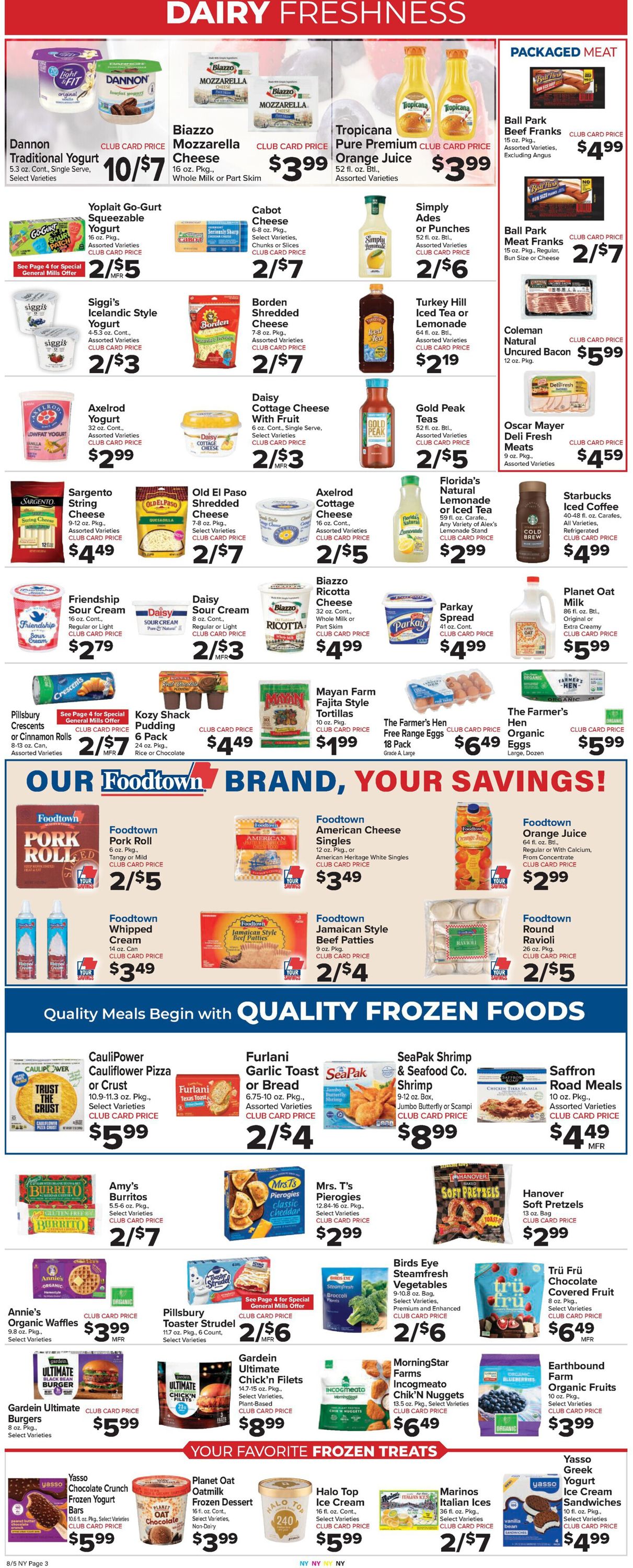 Foodtown Weekly Ad Circular - valid 08/05-08/11/2022 (Page 5)