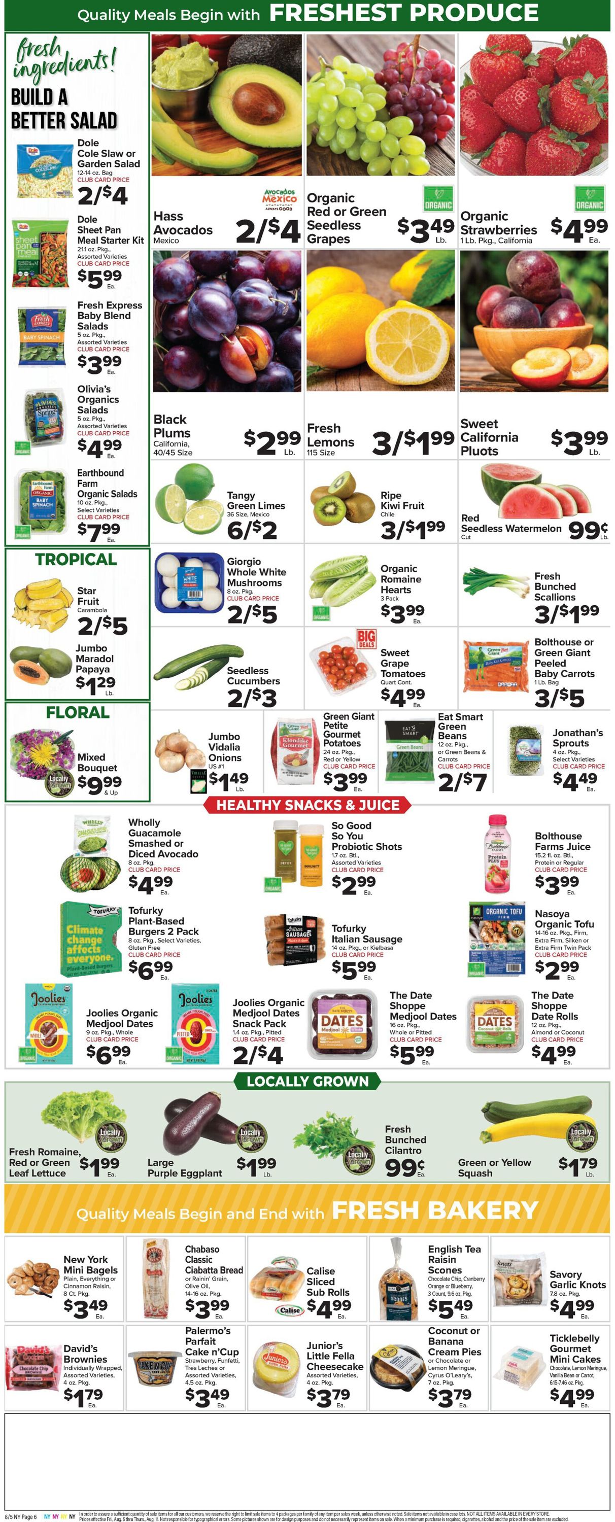 Foodtown Weekly Ad Circular - valid 08/05-08/11/2022 (Page 8)