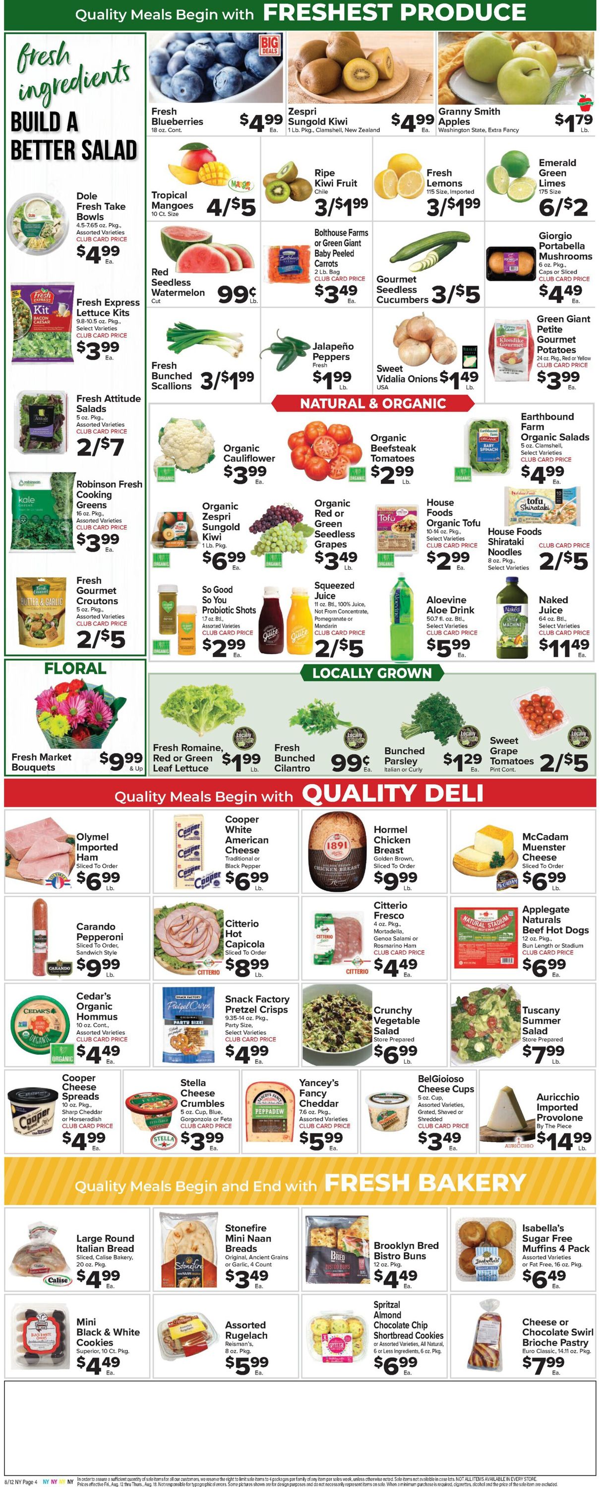 Foodtown Weekly Ad Circular - valid 08/12-08/18/2022 (Page 6)