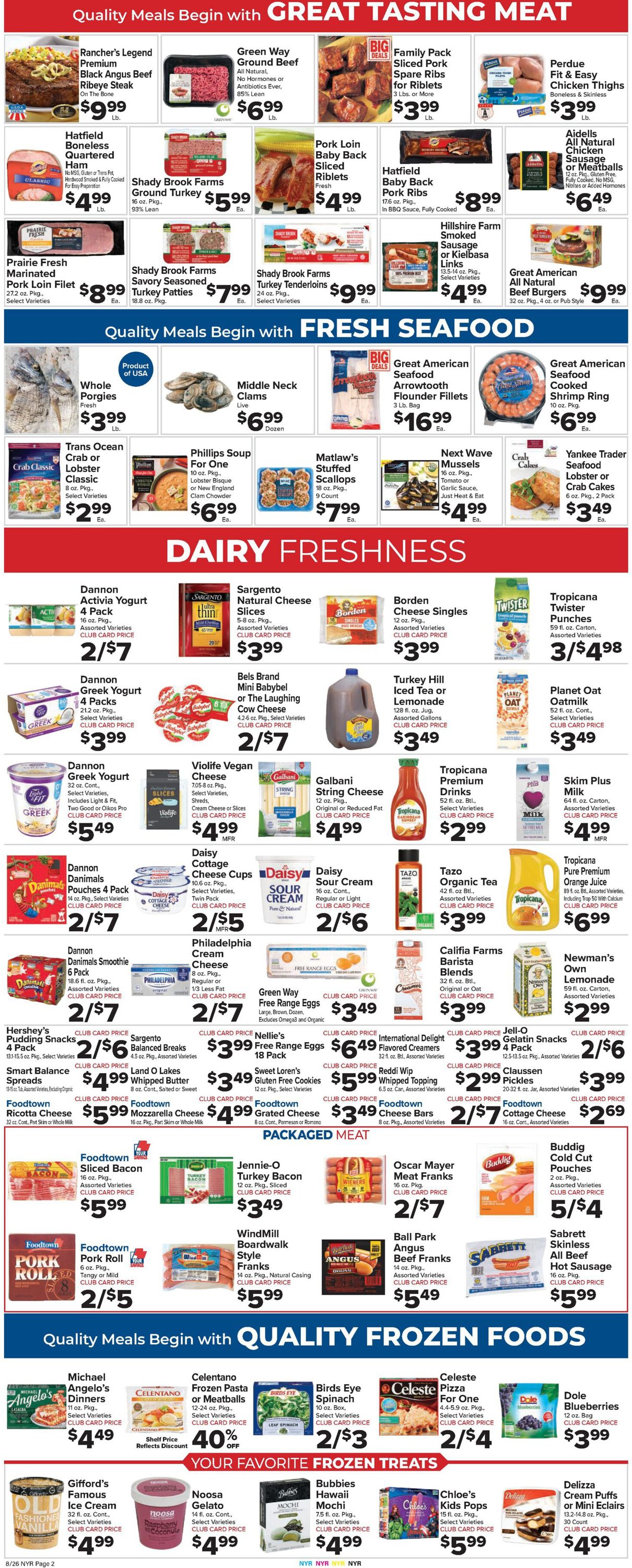Foodtown Weekly Ad Circular - valid 08/26-09/01/2022 (Page 4)