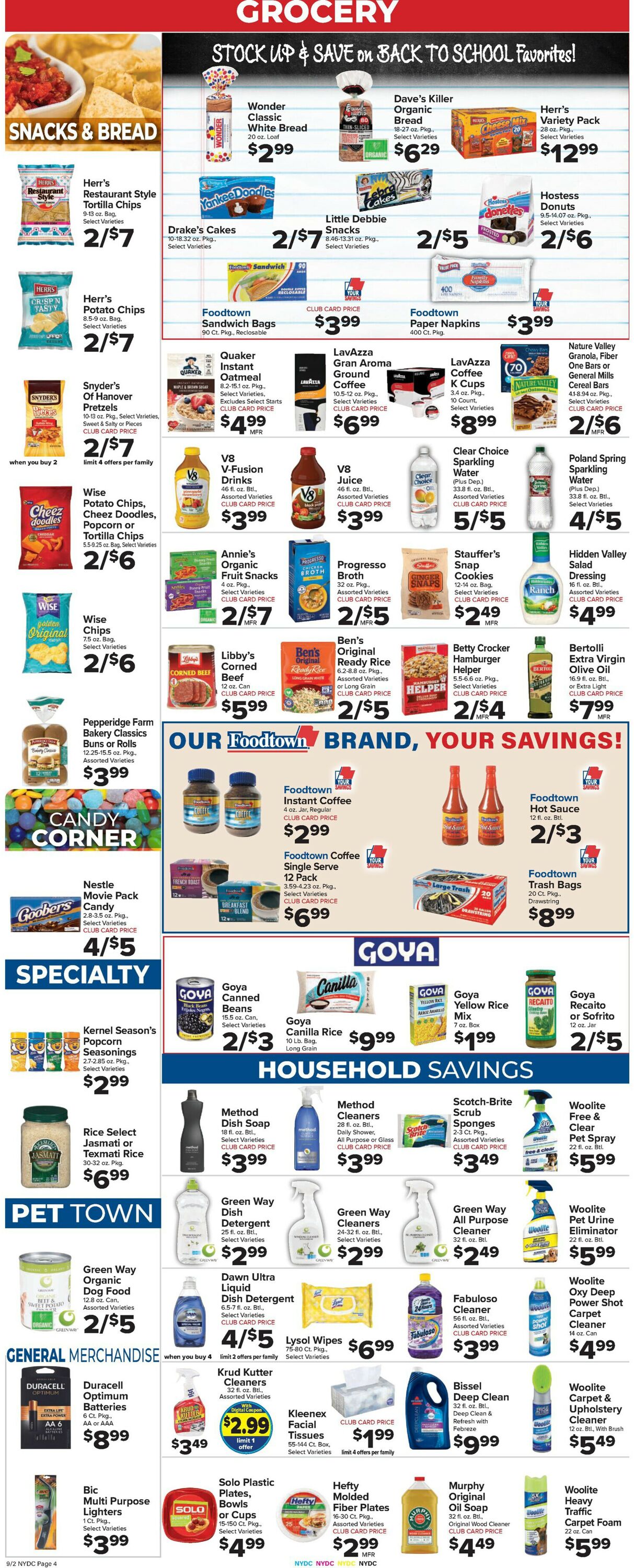 Foodtown Weekly Ad Circular - valid 09/02-09/08/2022 (Page 6)