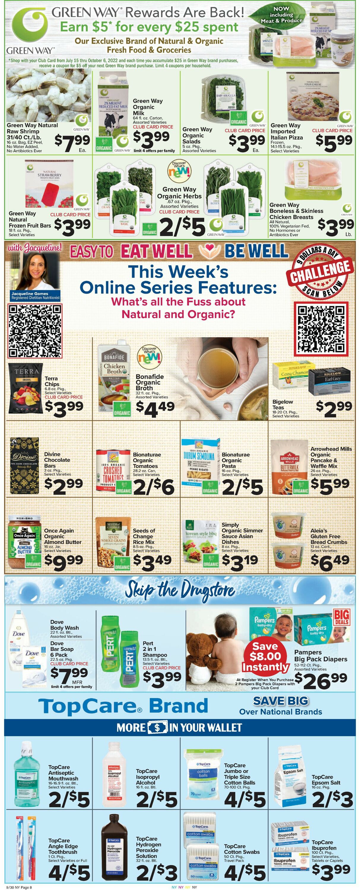 Foodtown Weekly Ad Circular - valid 09/30-10/06/2022 (Page 2)