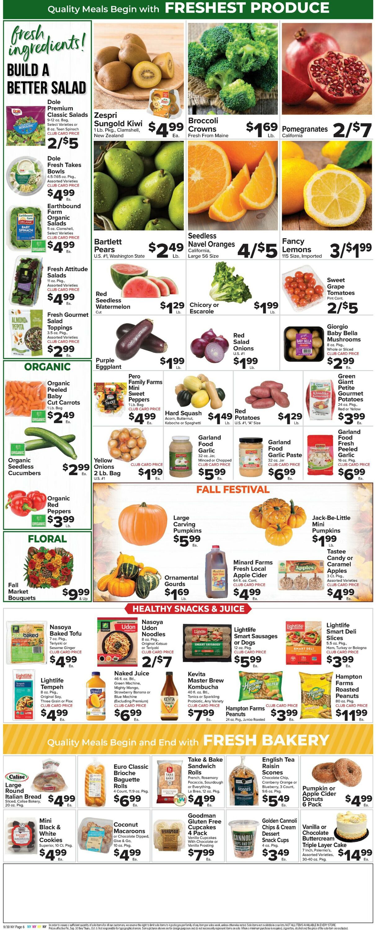 Foodtown Weekly Ad Circular - valid 09/30-10/06/2022 (Page 8)