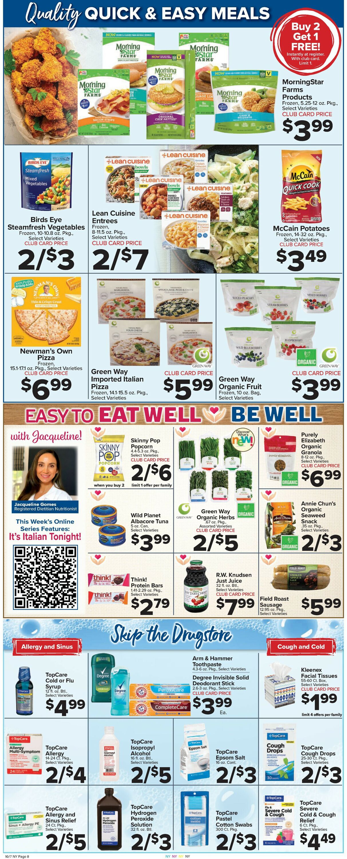 Foodtown Weekly Ad Circular - valid 10/07-10/13/2022 (Page 2)