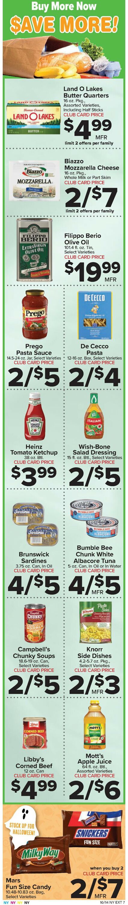 Foodtown Weekly Ad Circular - valid 10/14-10/20/2022 (Page 2)