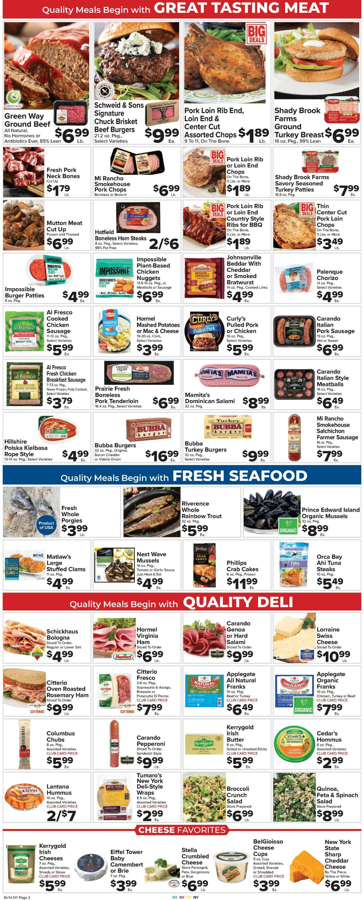 Foodtown Weekly Ad Circular - valid 10/14-10/20/2022 (Page 4)