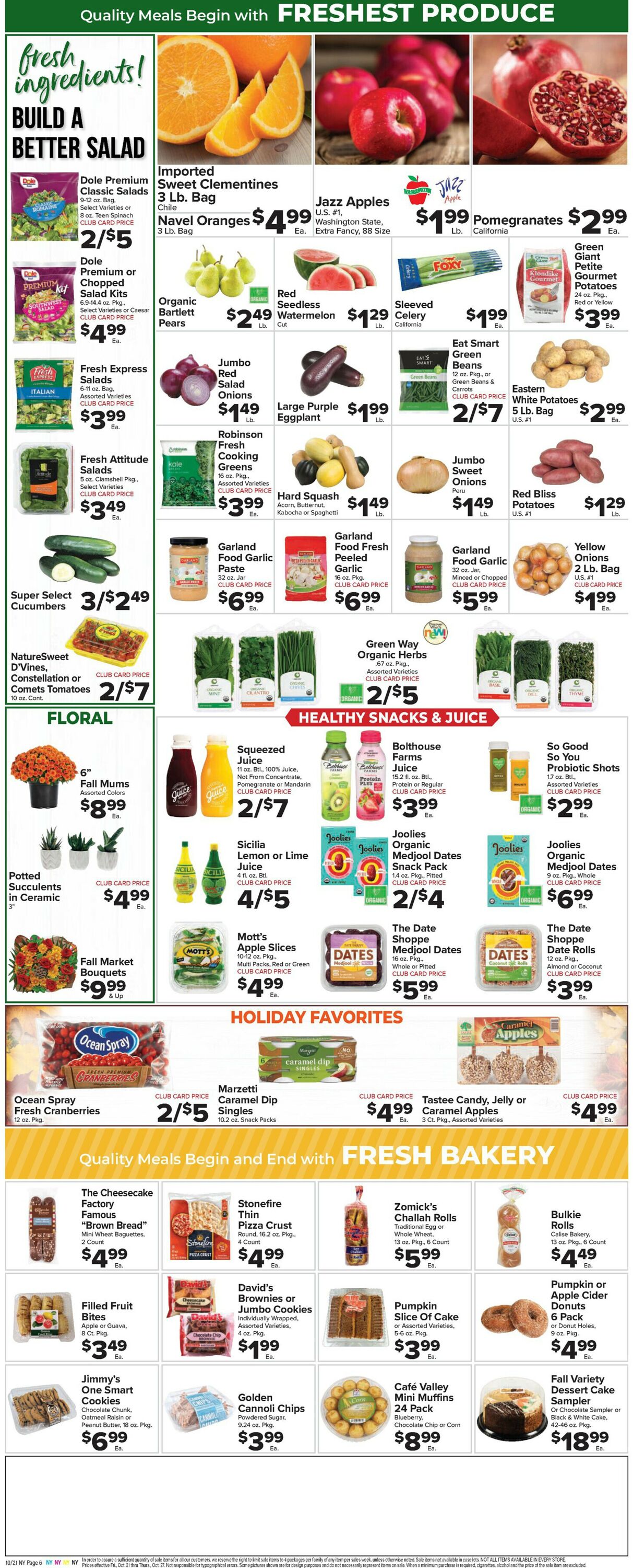 Foodtown Weekly Ad Circular - valid 10/21-10/27/2022 (Page 8)