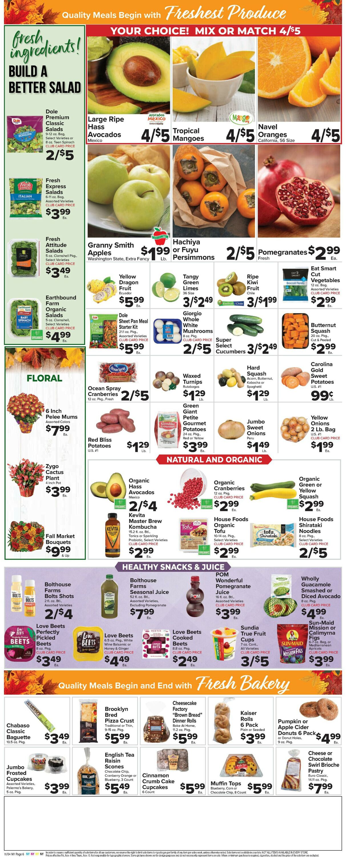 Foodtown Weekly Ad Circular - valid 11/04-11/10/2022 (Page 8)