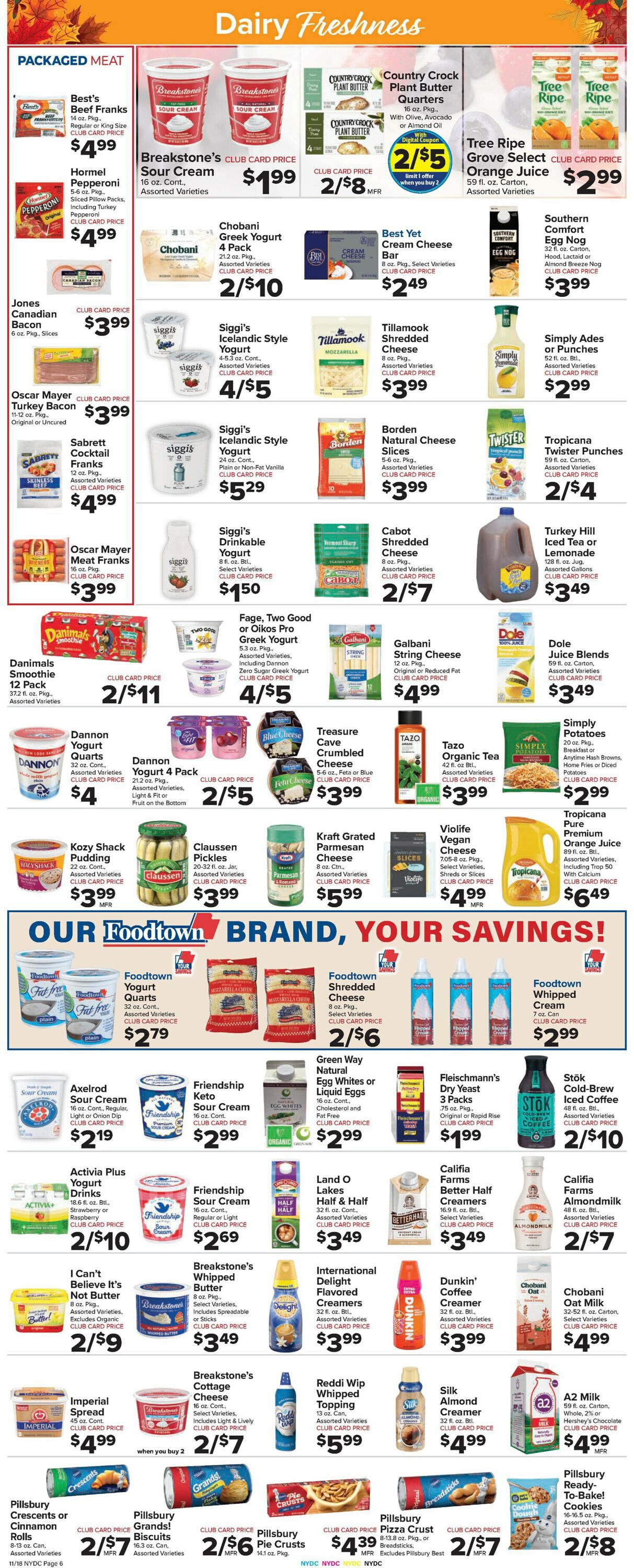 Foodtown Weekly Ad Circular - valid 11/18-11/24/2022 (Page 7)