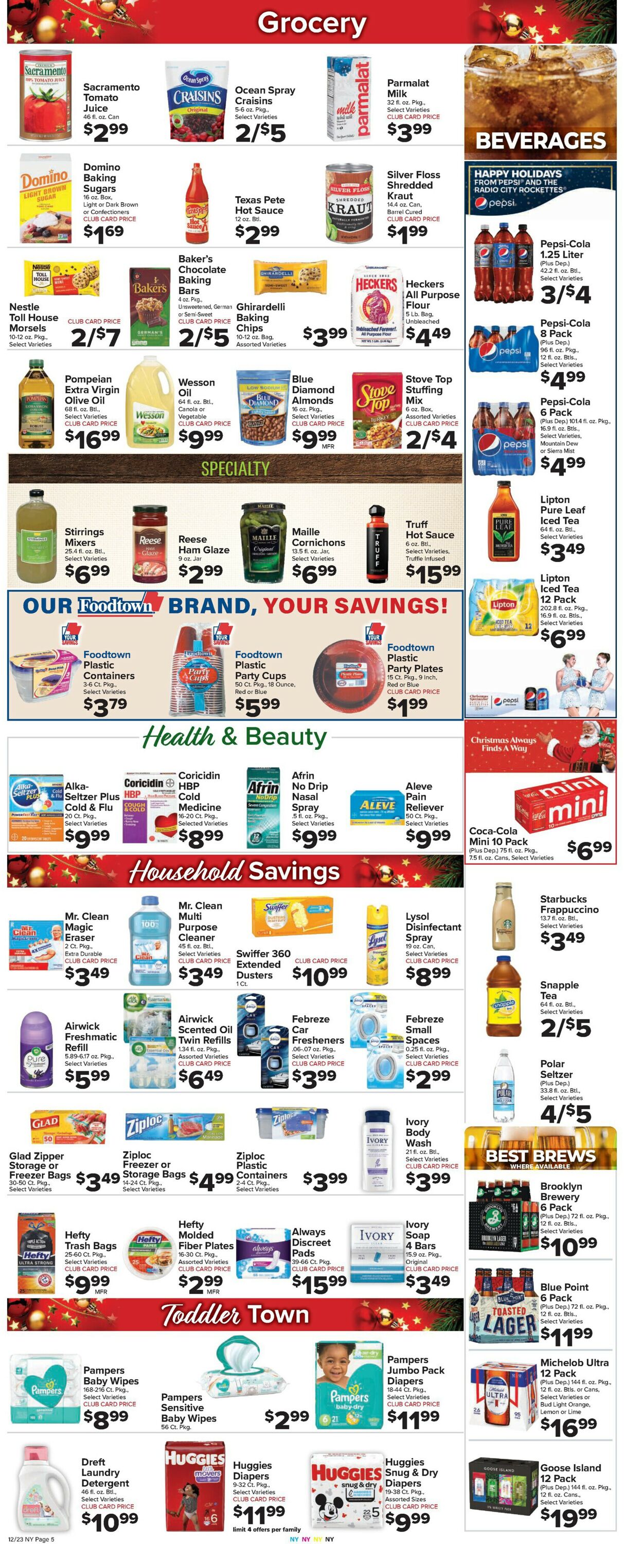 Foodtown Weekly Ad Circular - valid 12/23-12/29/2022 (Page 7)