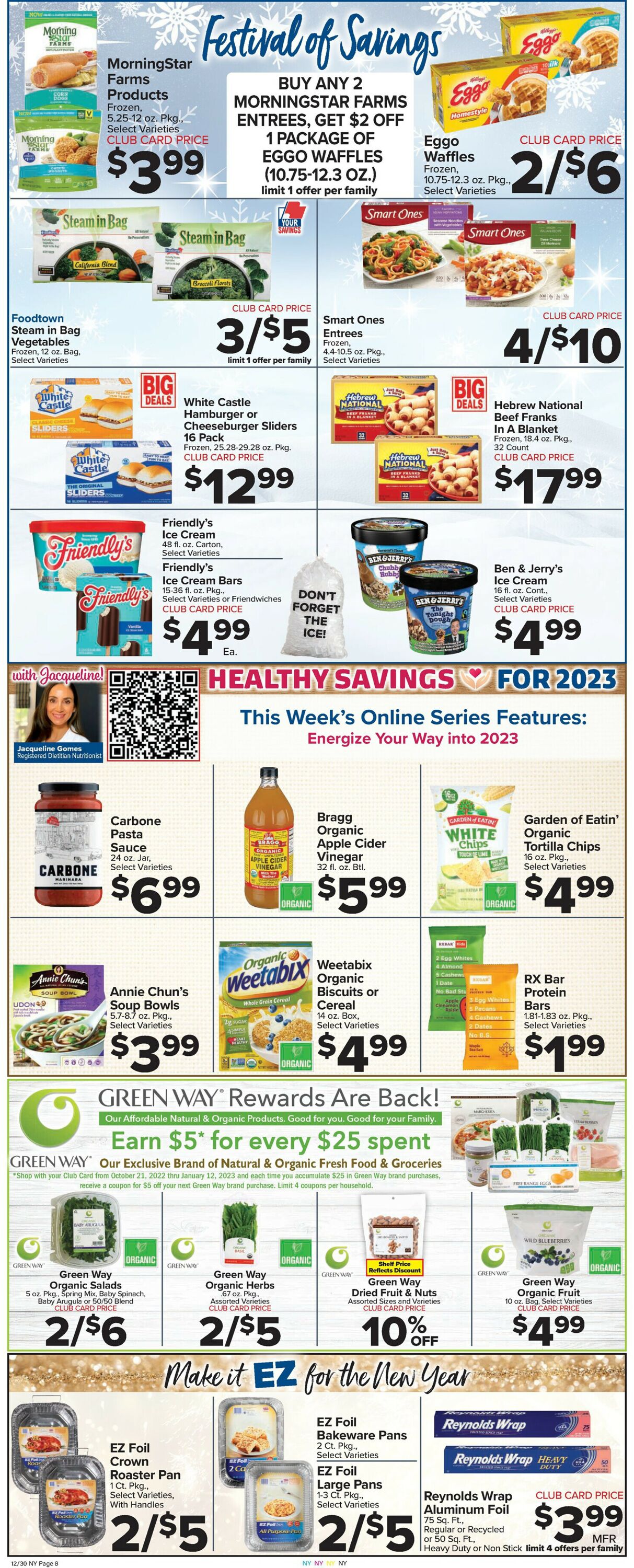 Foodtown Weekly Ad Circular - valid 12/30-01/05/2023 (Page 2)