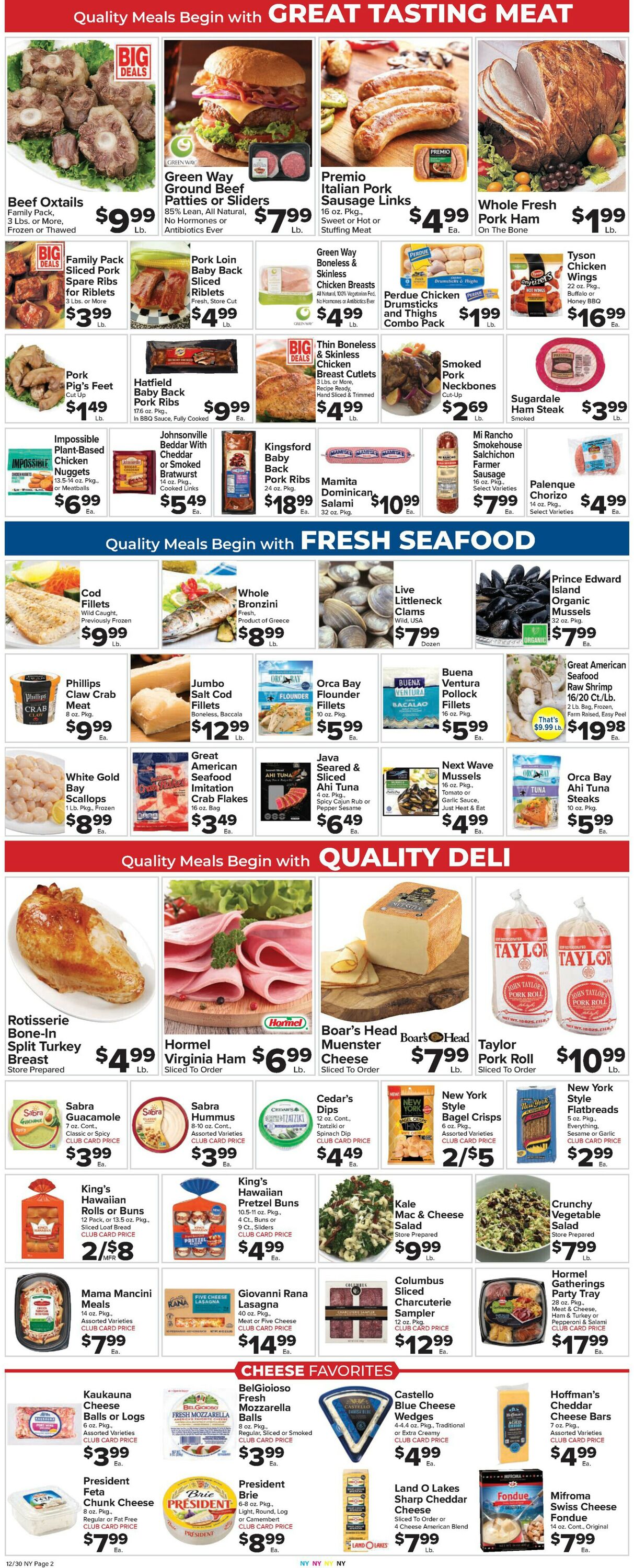 Foodtown Weekly Ad Circular - valid 12/30-01/05/2023 (Page 4)