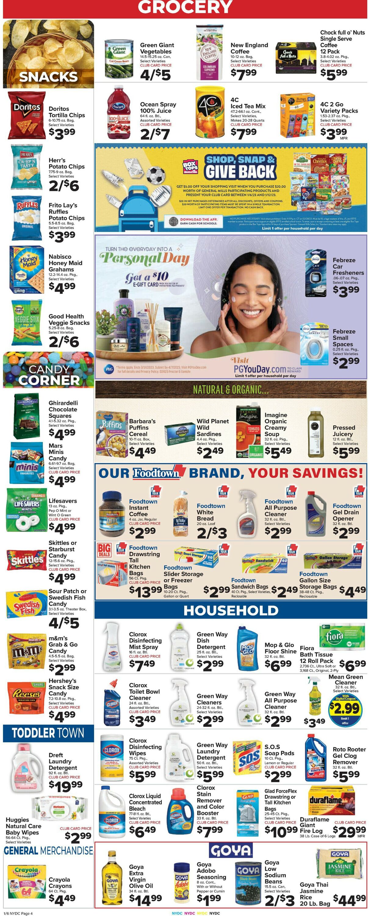 Foodtown Weekly Ad Circular - valid 01/06-01/12/2023 (Page 6)