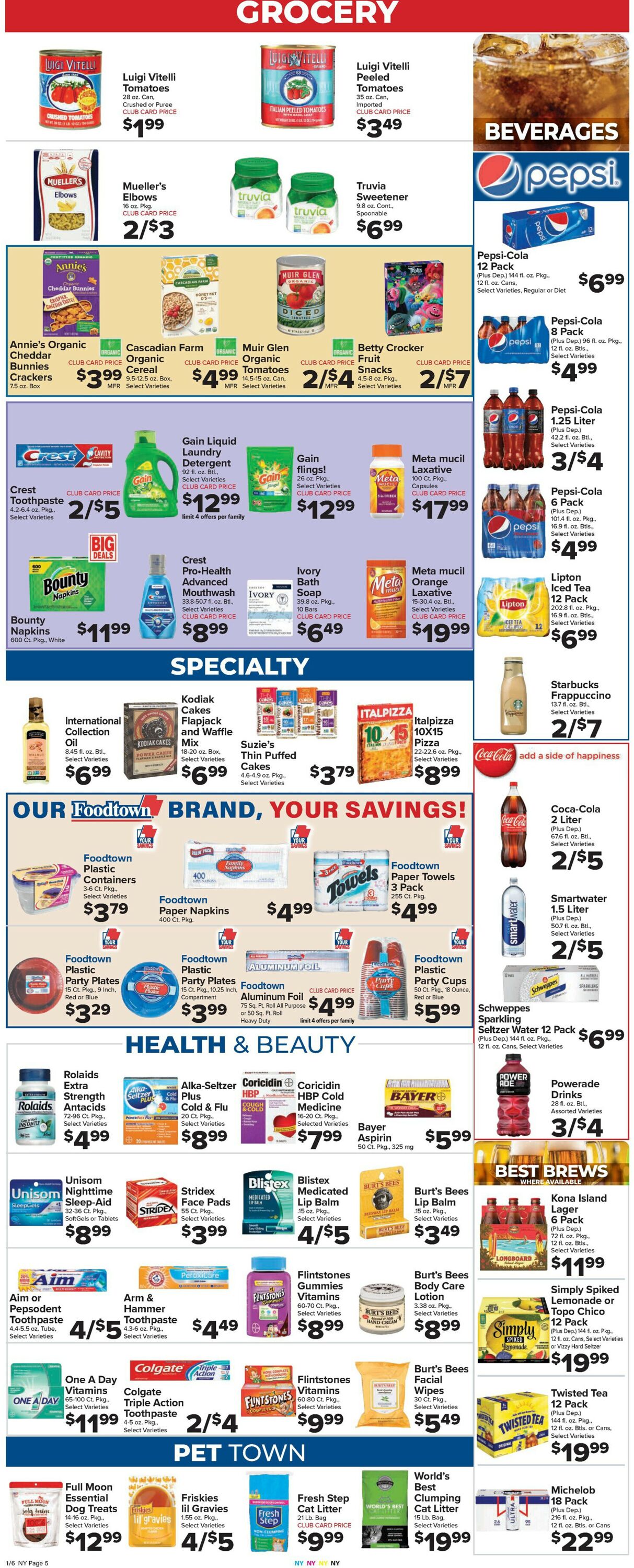 Foodtown Weekly Ad Circular - valid 01/06-01/12/2023 (Page 7)